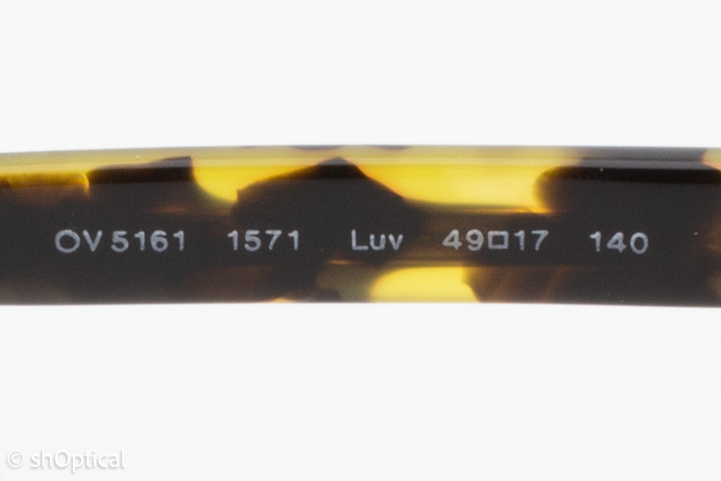 Oliver Peoples OV5161/LUV  Female Cat Eye Glasses Frame Brown Cocobolo 49mm