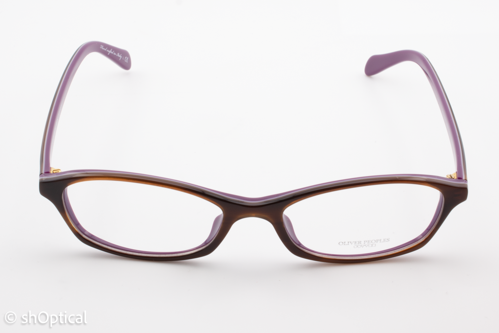 Oliver Peoples OV5164/ALIX  Female Oval Glasses Frame Tortoise Purple 49mm