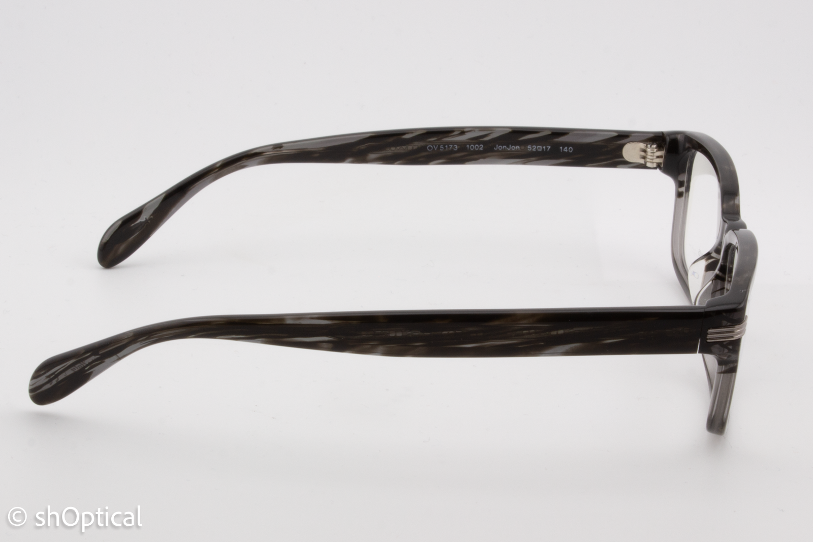 Oliver Peoples OV5173/JONJON  Male Rectangular Glasses Frame Grey Storm 52mm