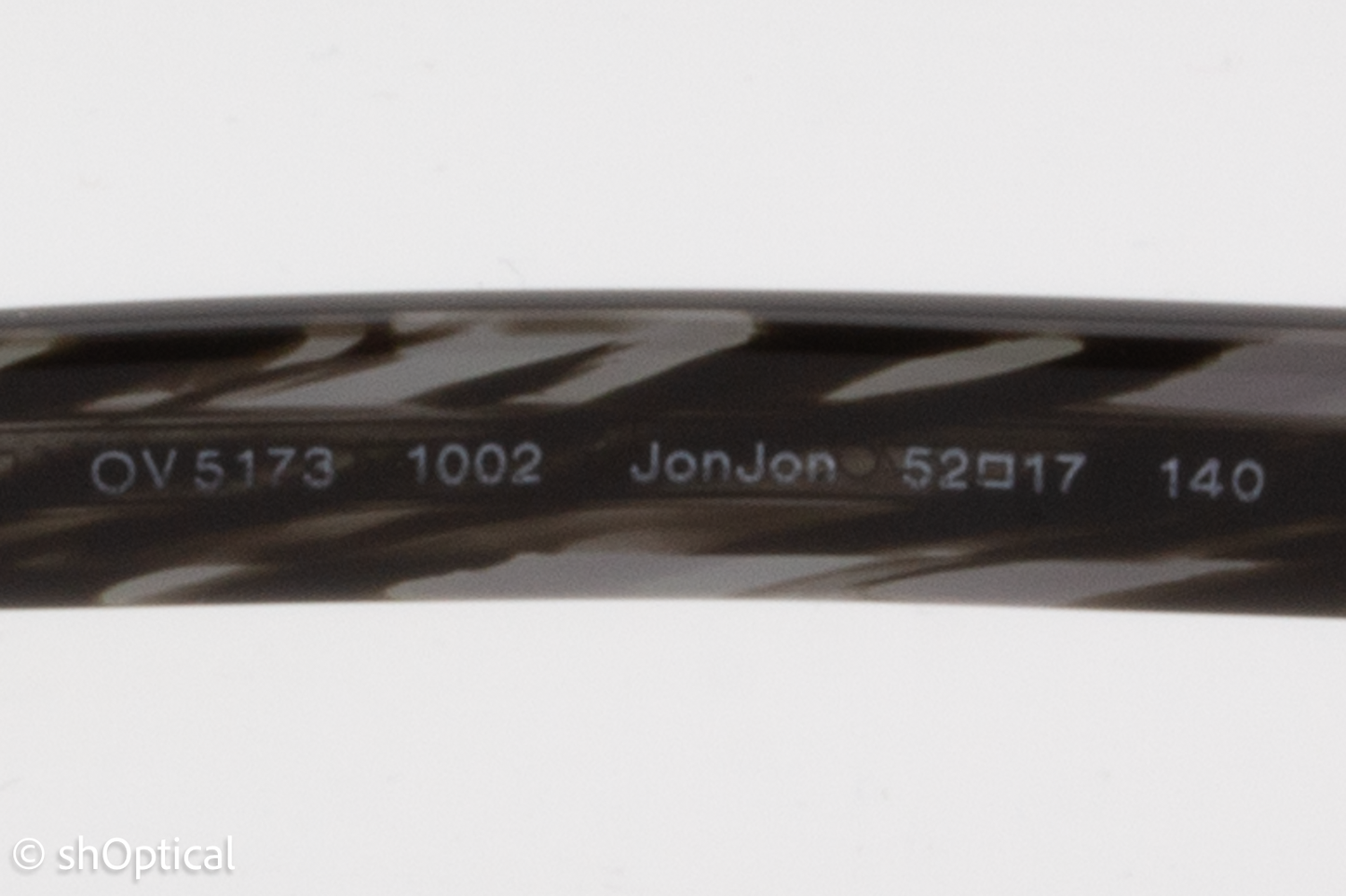 Oliver Peoples OV5173/JONJON  Male Rectangular Glasses Frame Grey Storm 52mm