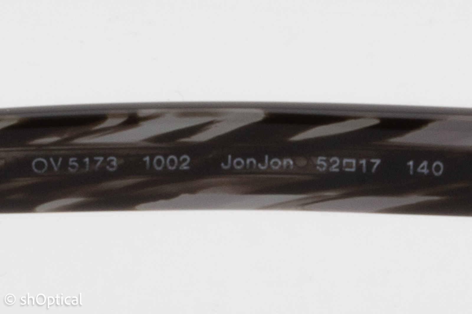 Oliver Peoples OV5173/JONJON  Male Rectangular Glasses Frame Grey Storm 52mm