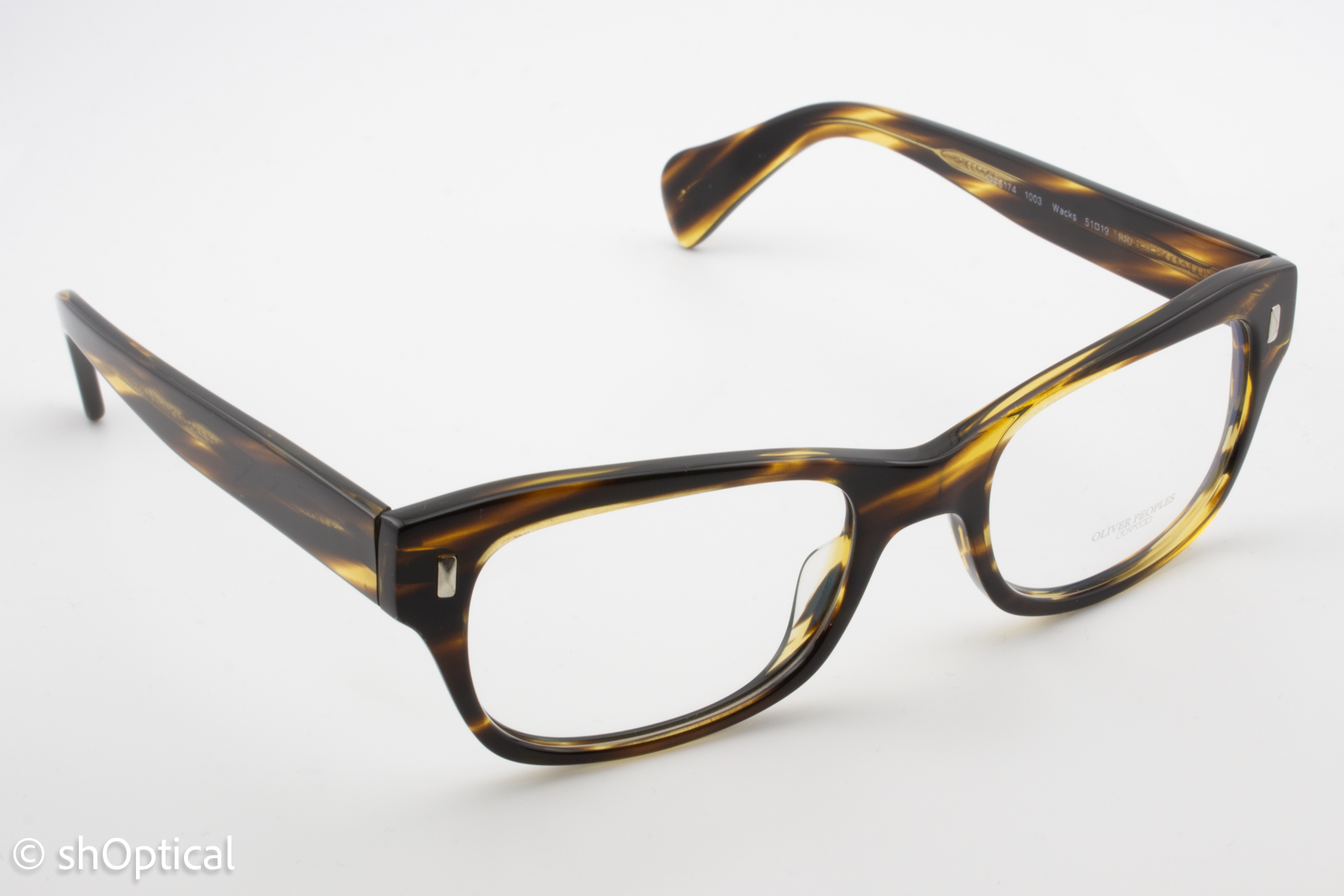 Oliver Peoples OV5174 WACKS  Male Cat Eye Glasses Frame Coco Bolo 51mm