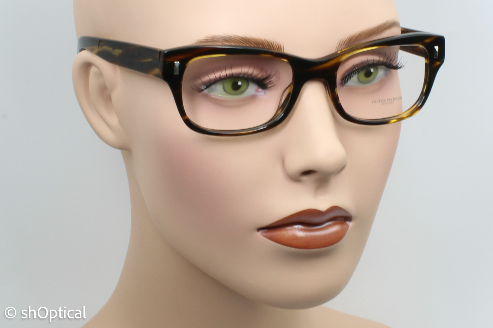 Oliver Peoples OV5174 WACKS  Male Cat Eye Glasses Frame Coco Bolo 51mm