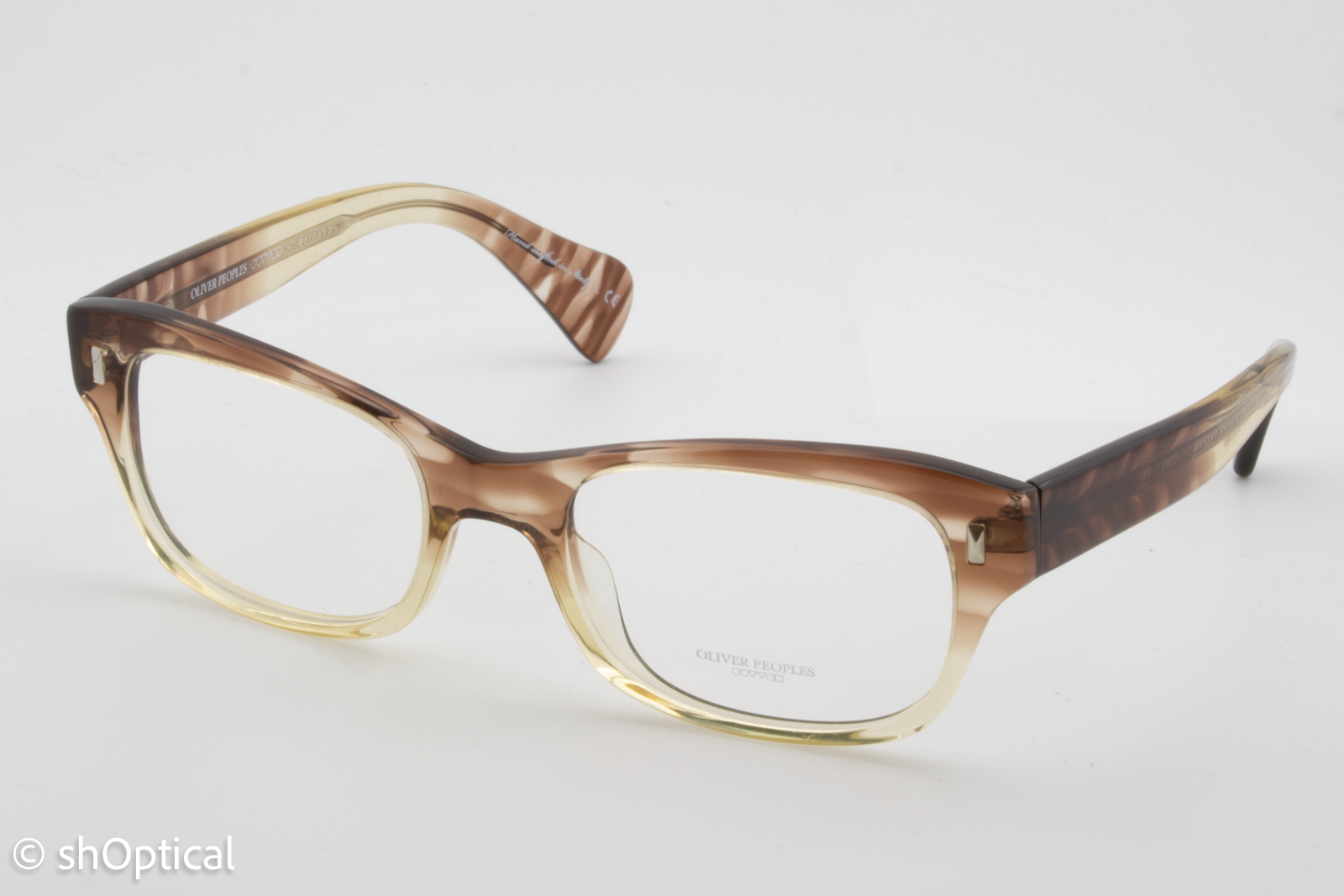 Oliver Peoples OV5174 WACKS  Unisex Rectangular Glasses Frame Brown Khaki 51mm