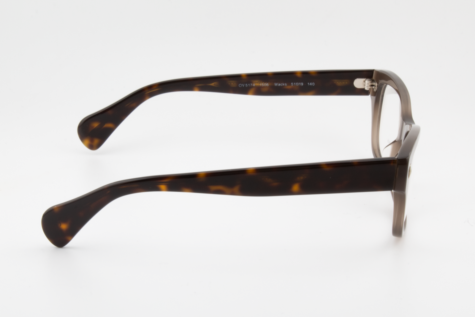 Oliver Peoples OV5174 Wacks  Unisex Rectangular Glasses Frame Taupe with havana arms 51mm