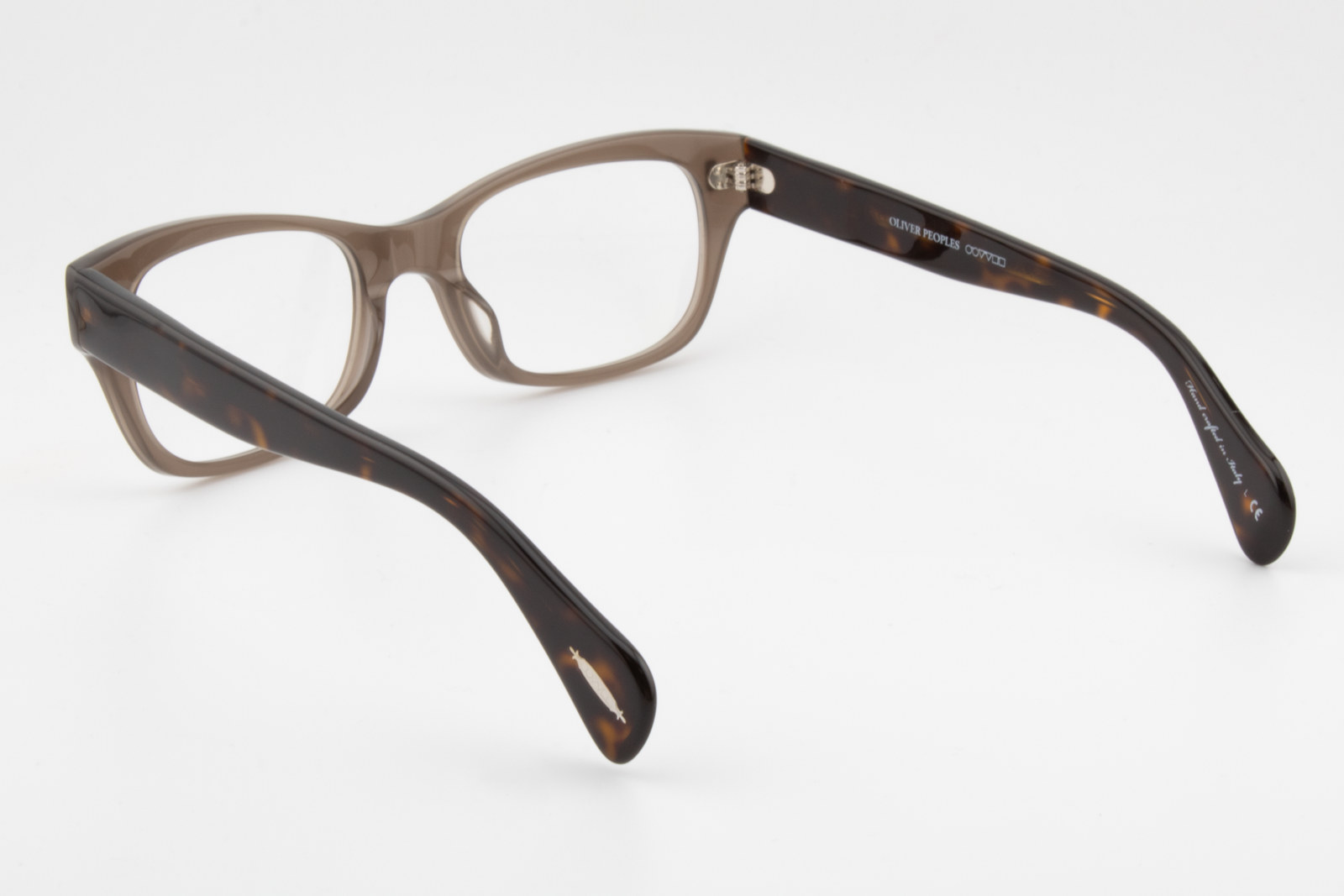Oliver Peoples OV5174 Wacks  Unisex Rectangular Glasses Frame Taupe with havana arms 51mm