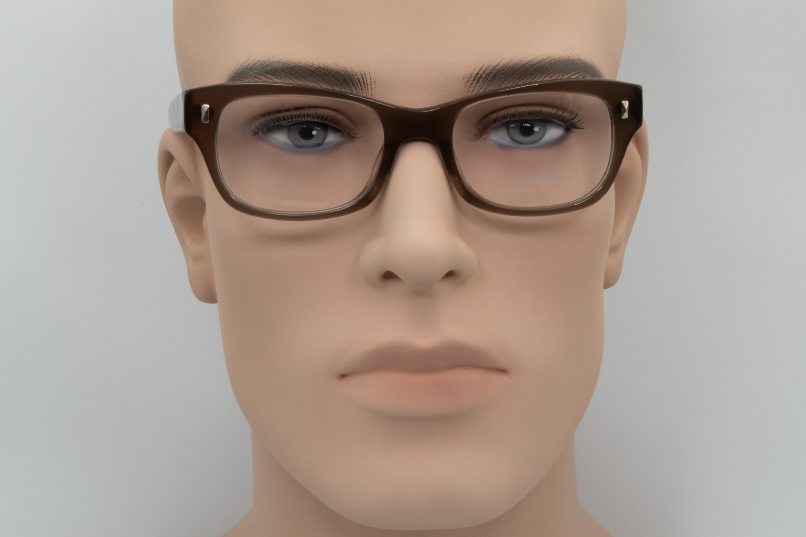 Oliver Peoples OV5174 Wacks  Unisex Rectangular Glasses Frame Taupe with havana arms 51mm