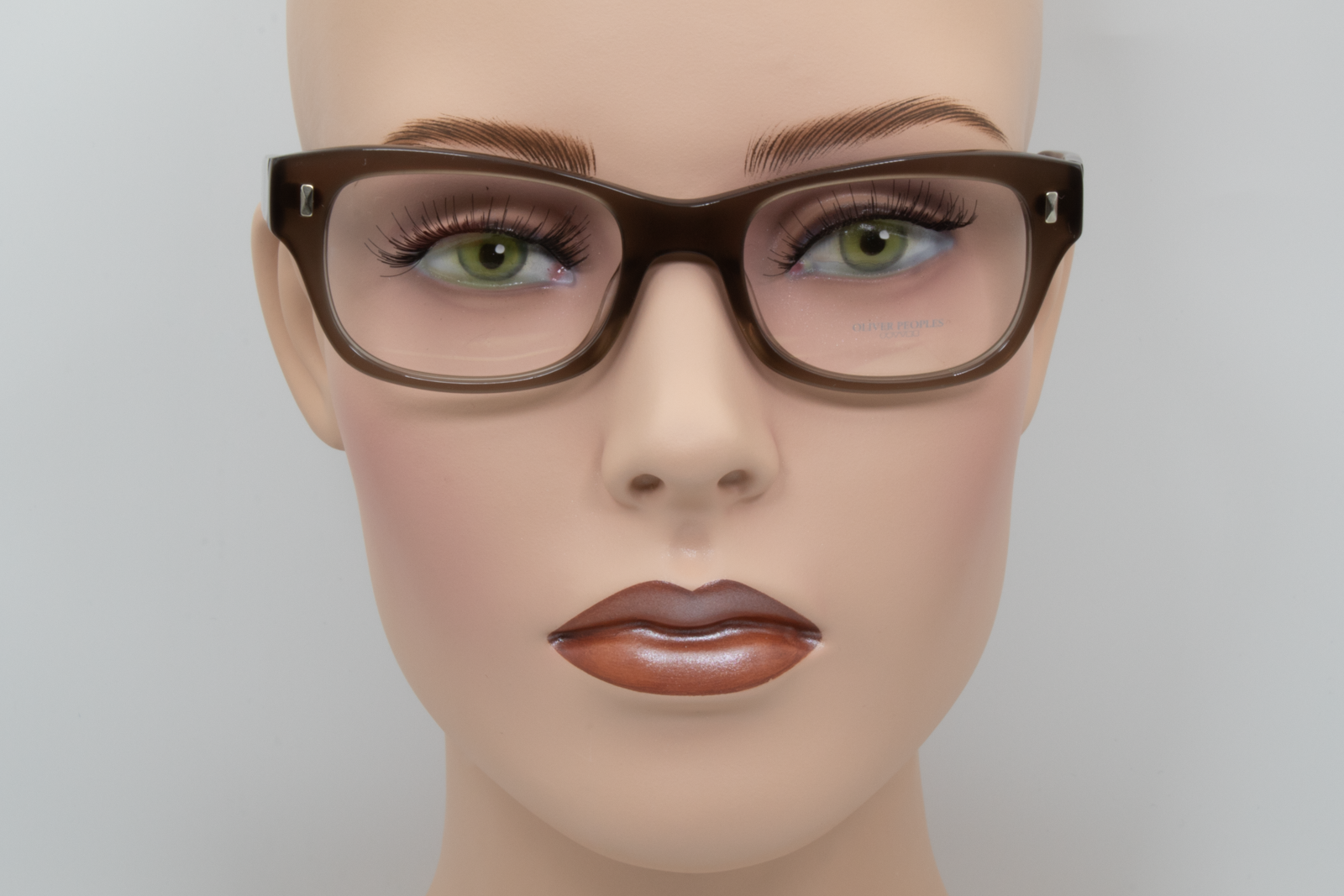 Oliver Peoples OV5174 Wacks  Unisex Rectangular Glasses Frame Taupe with havana arms 51mm