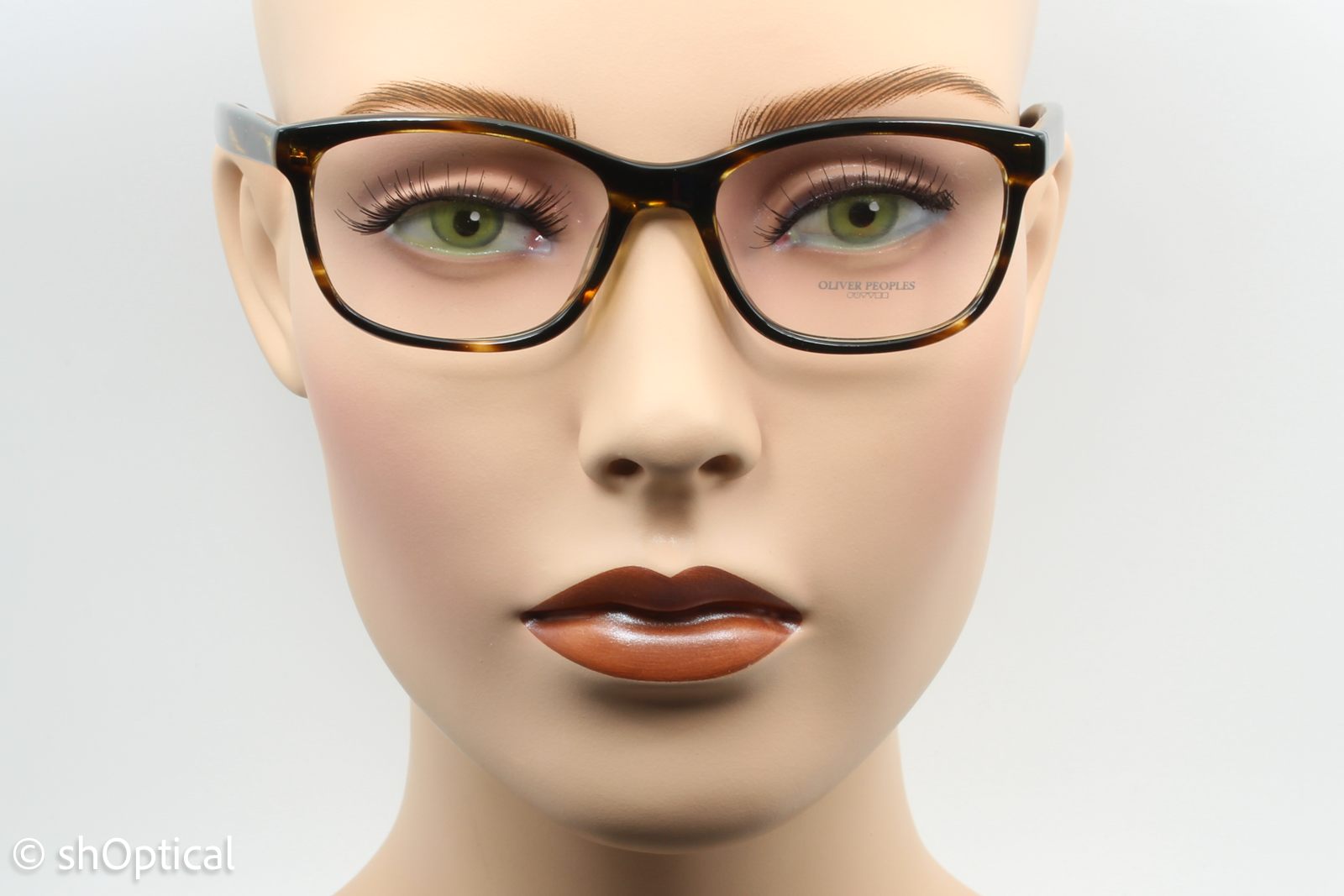 Oliver Peoples OV5194 FOLLIES  Female Square Glasses Frame Coco Bolo 49mm