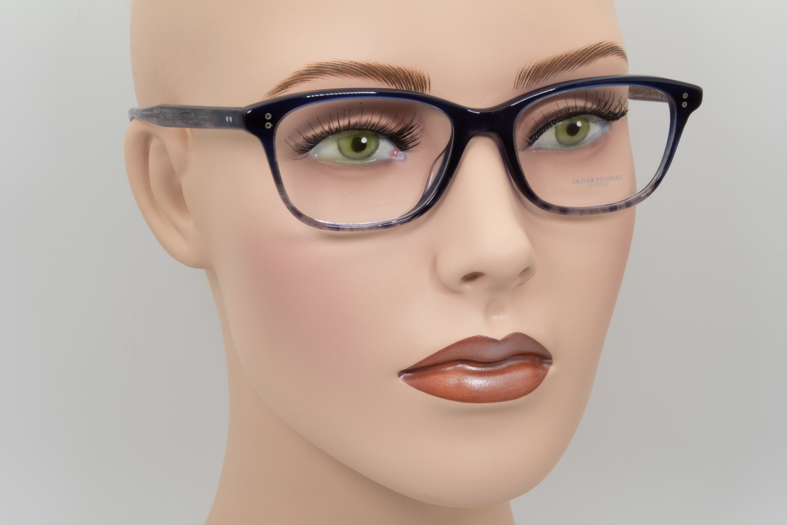 Oliver Peoples OV5224 Ashton  Female Square Glasses Frame Faded Sea Blue 52mm