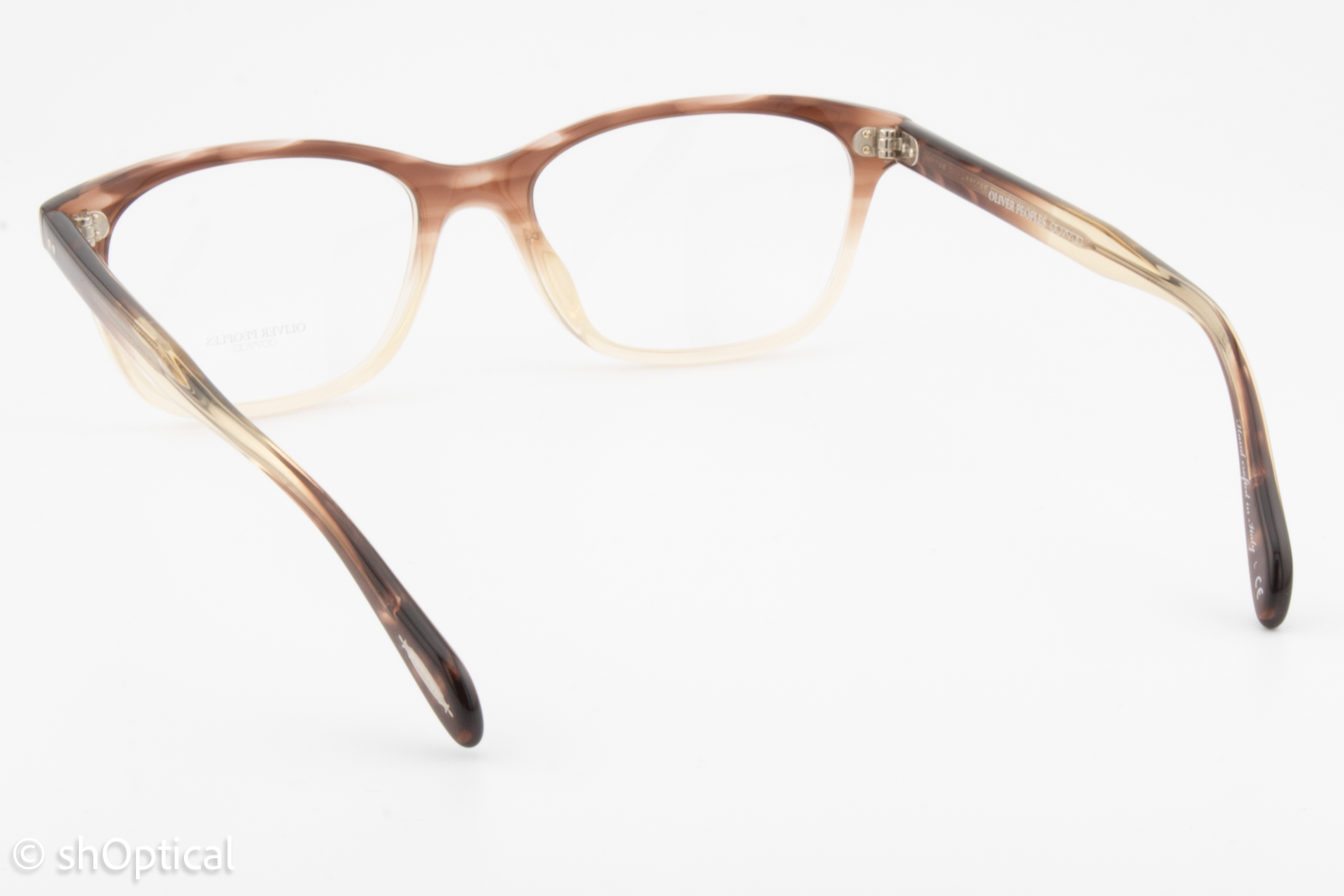 Oliver Peoples OV5224 Ashton  Female Square Glasses Frame Henna Gradient 52mm