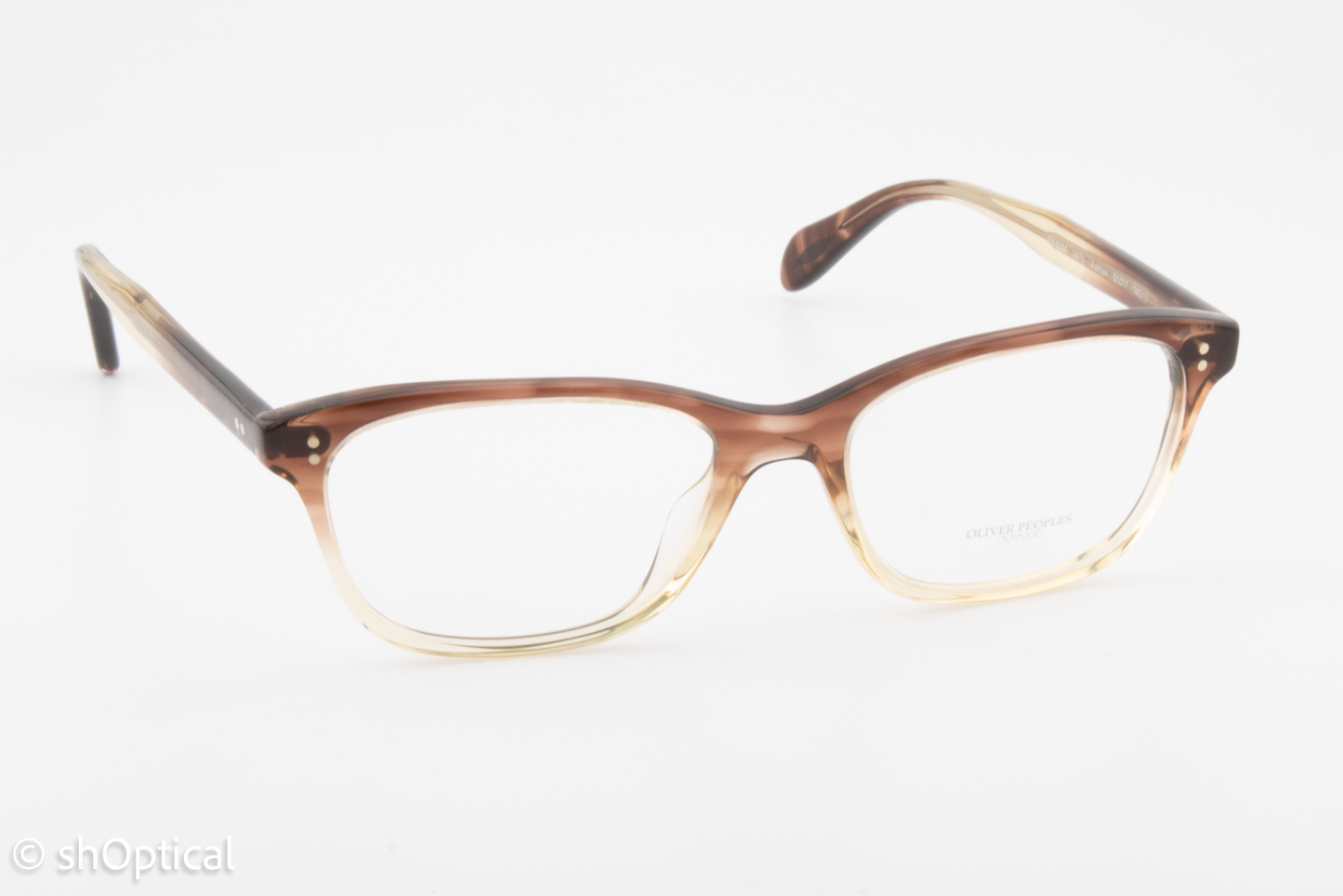 Oliver Peoples OV5224 Ashton  Female Square Glasses Frame Henna Gradient 52mm