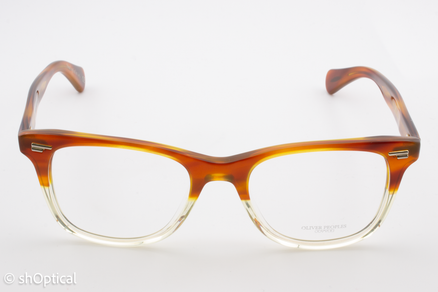 Oliver Peoples OV5268-U OLLIE  Female Square Glasses Frame Amber Tort 49mm