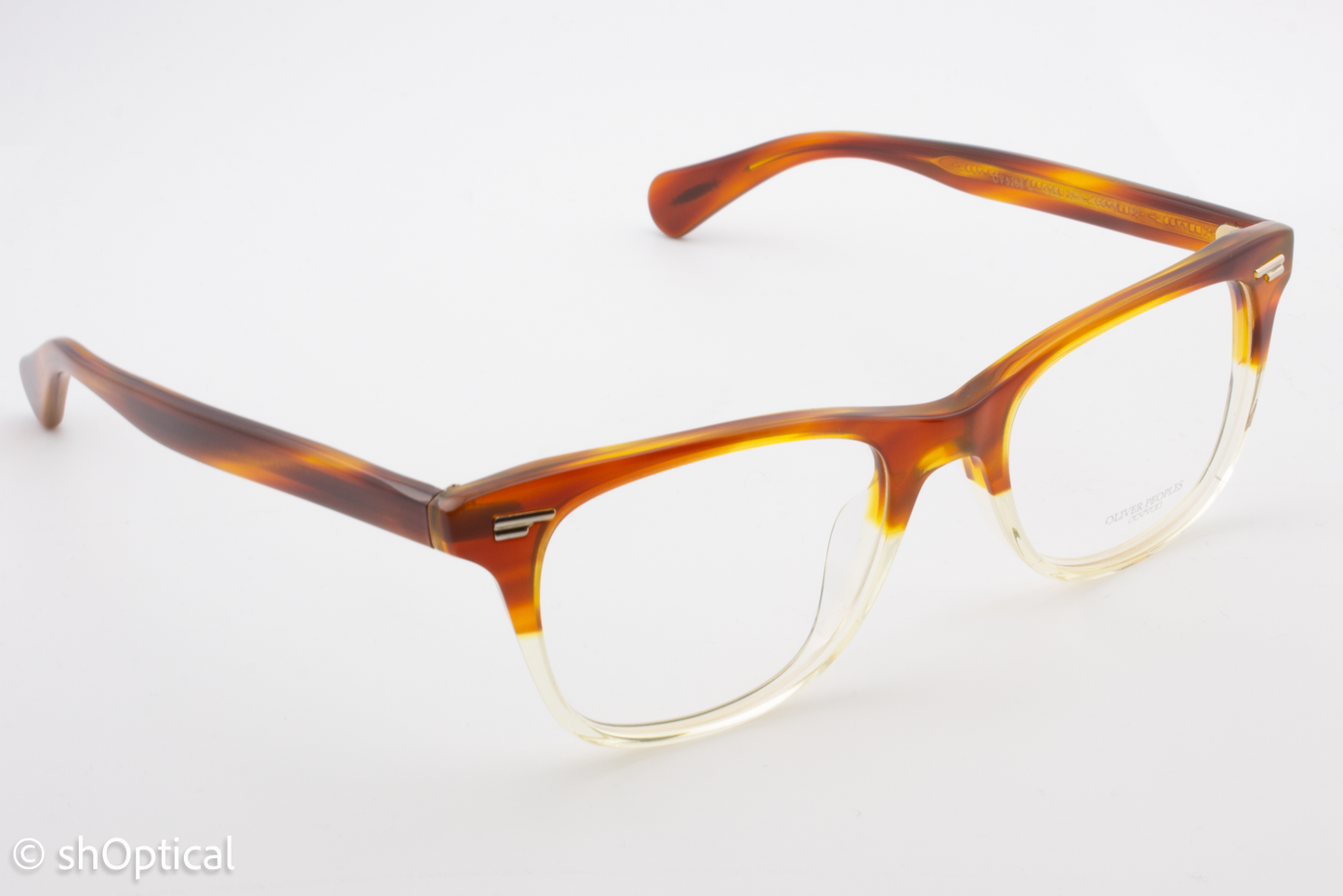 Oliver Peoples OV5268-U OLLIE  Female Square Glasses Frame Amber Tort 49mm