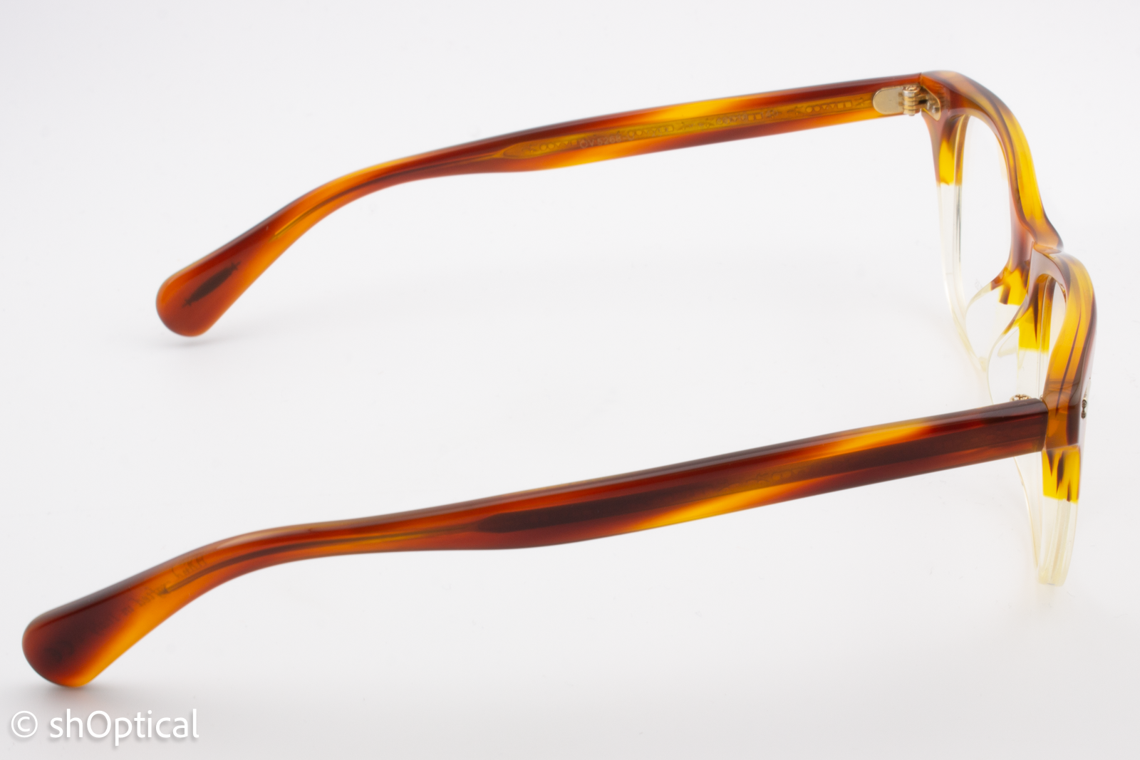 Oliver Peoples OV5268-U OLLIE  Female Square Glasses Frame Amber Tort 49mm