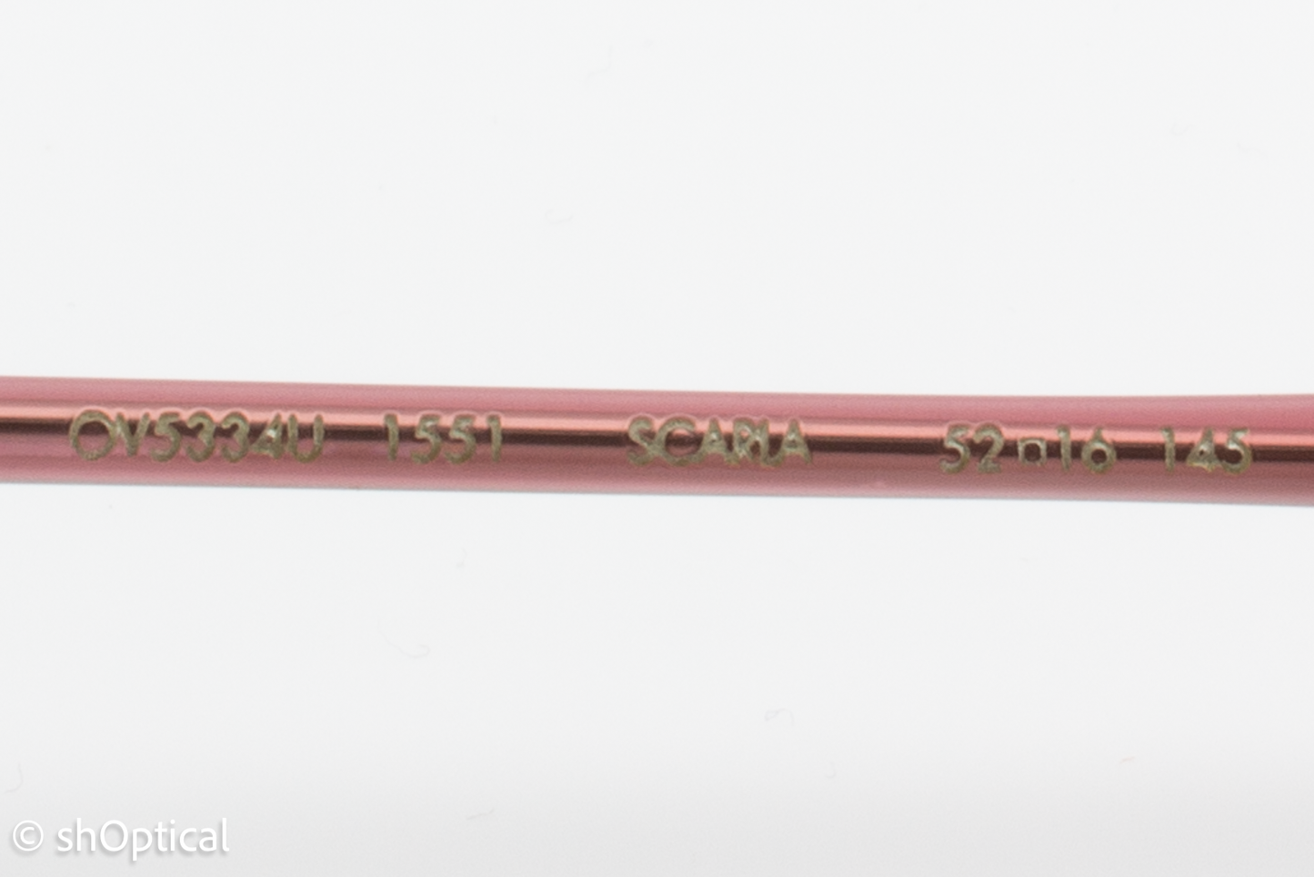 Oliver Peoples OV5334U SCARLA  Female Cat Eye Glasses Frame Matte Pink 52mm