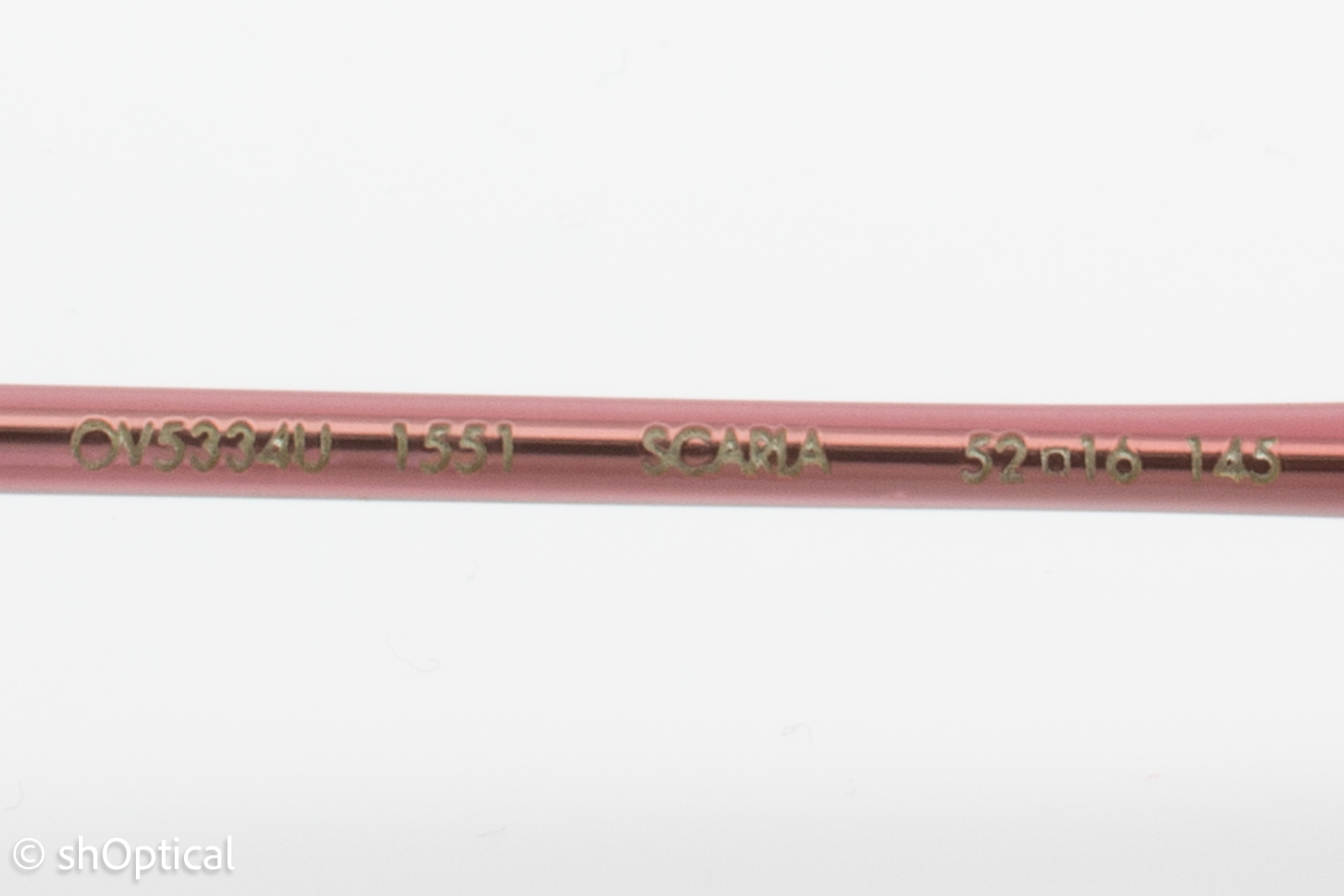 Oliver Peoples OV5334U SCARLA  Female Cat Eye Glasses Frame Matte Pink 52mm