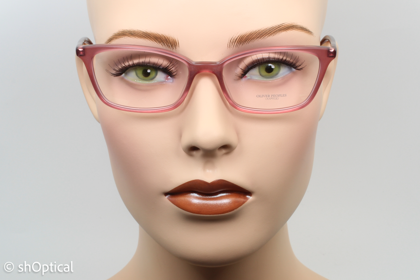 Oliver Peoples OV5334U SCARLA  Female Cat Eye Glasses Frame Matte Pink 52mm