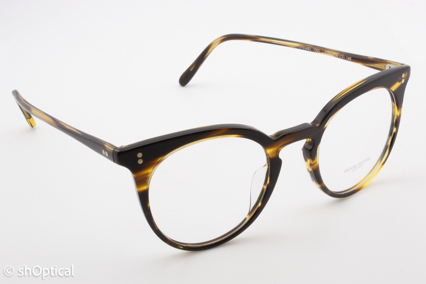 Oliver Peoples OV5348U JONSI  Female Cat Eye Glasses Frame Coco Bolo 47mm