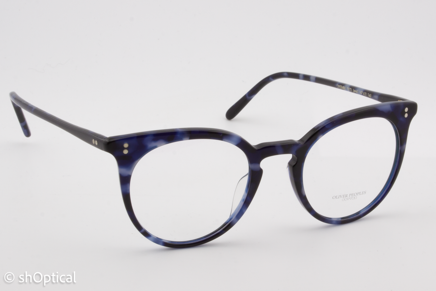 Oliver Peoples OV5348U/JONSI  Female Round Glasses Frame COBALT TORTOISE 47mm