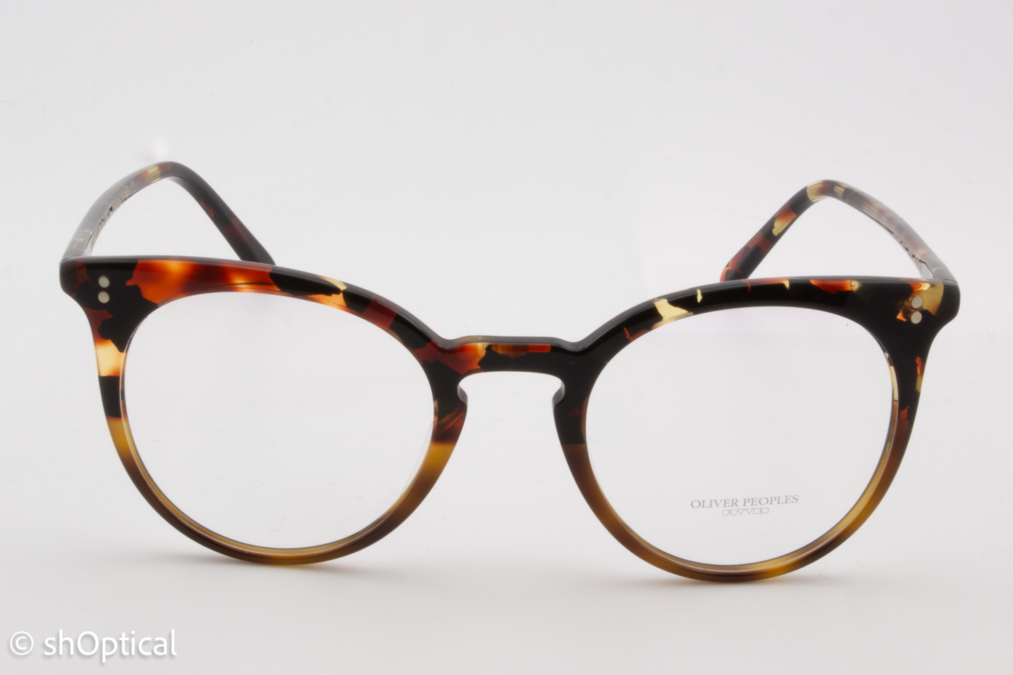 Oliver Peoples OV5348U JONSI  Female Cat Eye Glasses Frame Red Havana 47mm