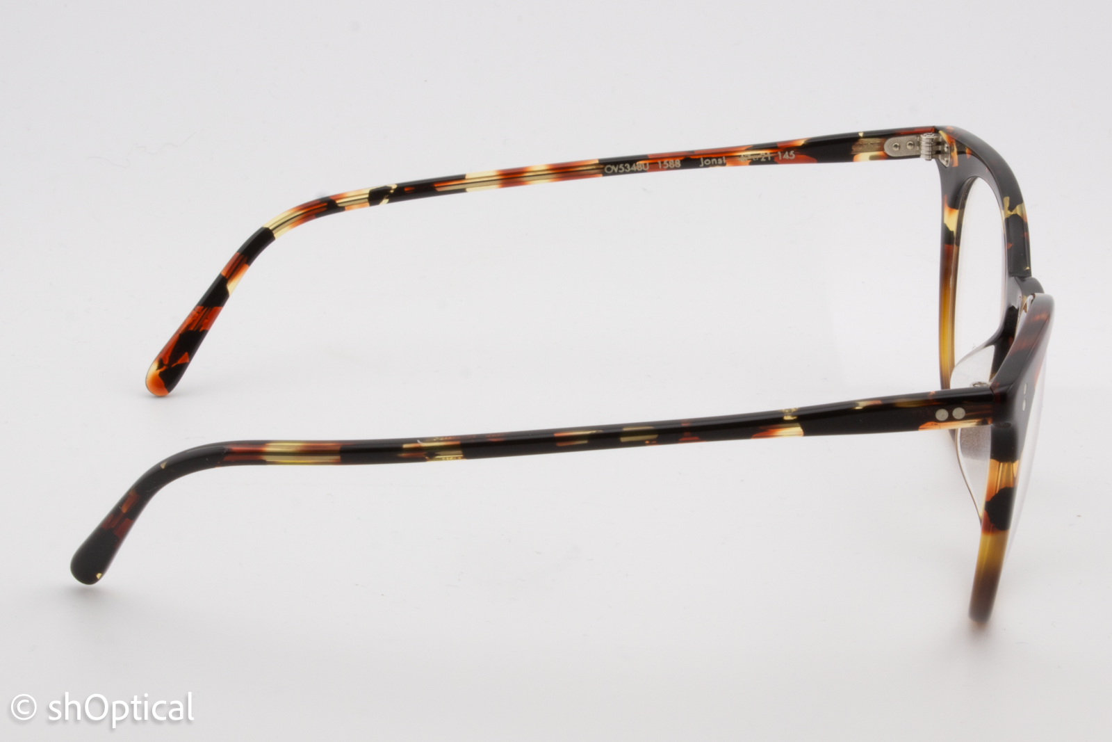 Oliver Peoples OV5348U JONSI  Female Cat Eye Glasses Frame Red Havana 47mm