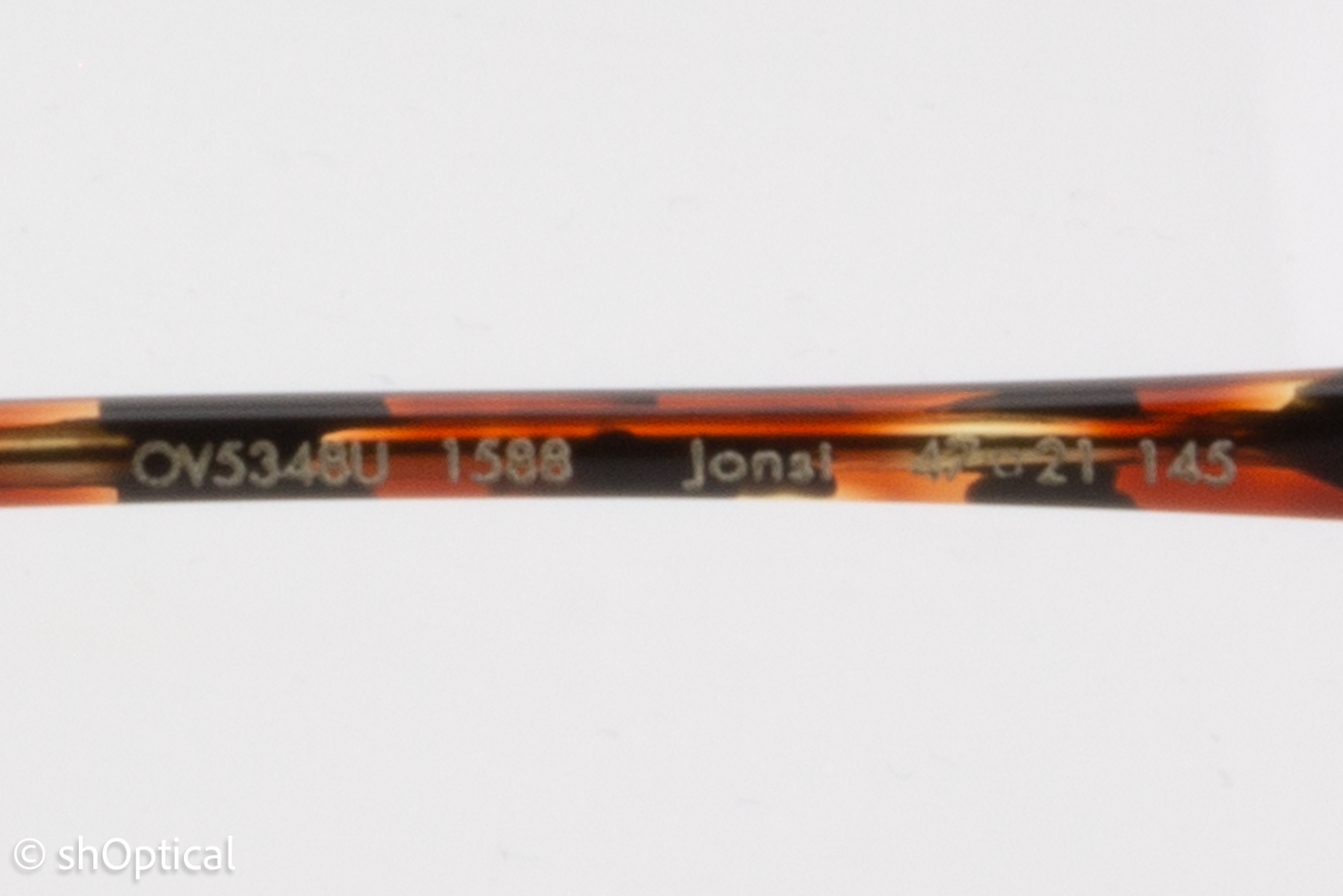 Oliver Peoples OV5348U JONSI  Female Cat Eye Glasses Frame Red Havana 47mm