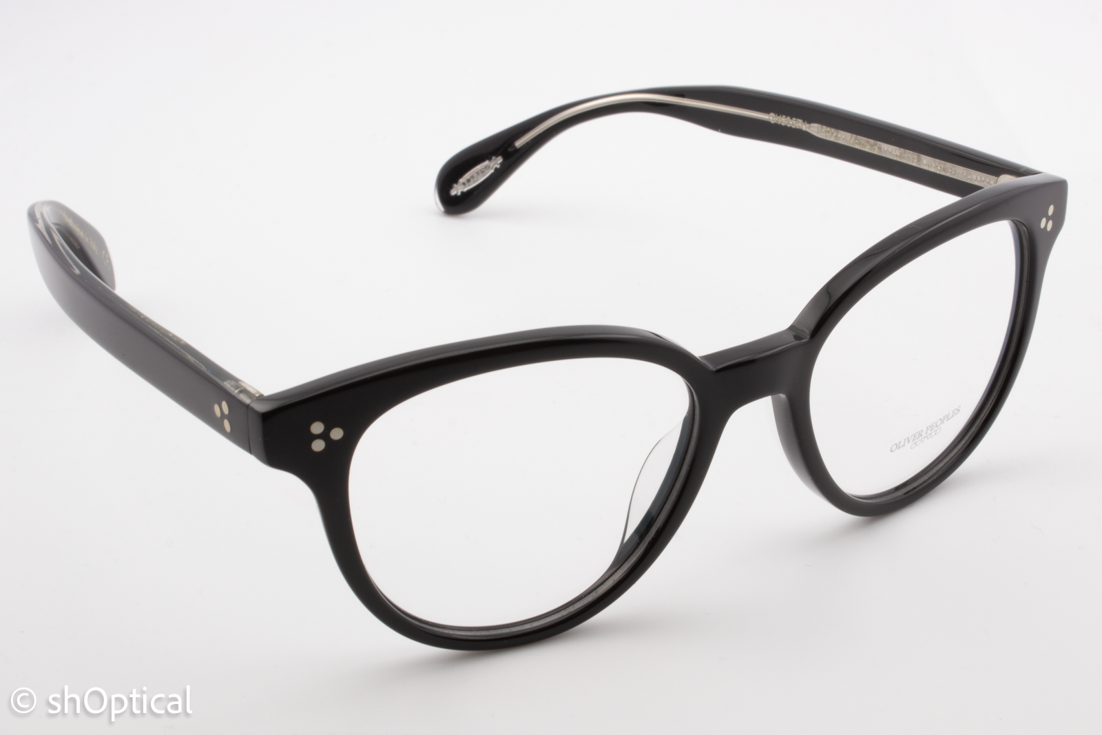 Oliver Peoples OV5357U/MARTELLE  Female Cat Eye Glasses Frame Black 51mm