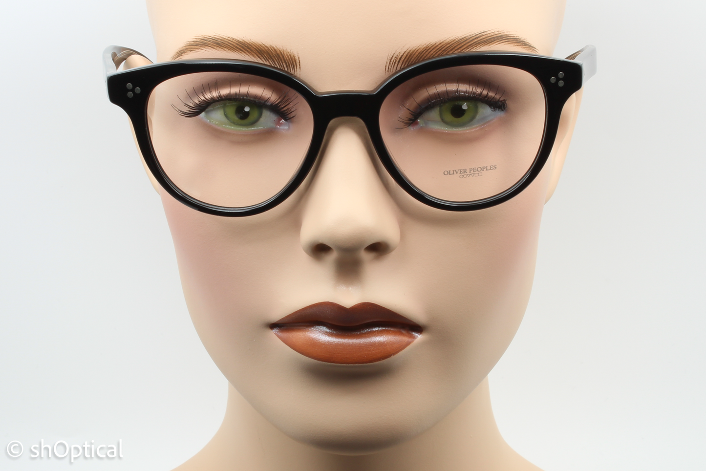 Oliver Peoples OV5357U/MARTELLE  Female Cat Eye Glasses Frame Black 51mm