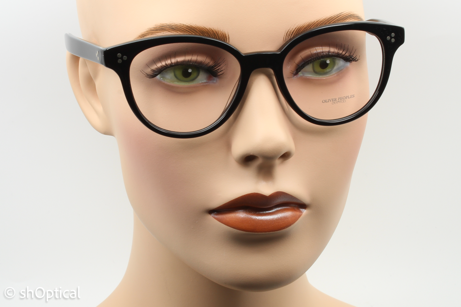 Oliver Peoples OV5357U/MARTELLE  Female Cat Eye Glasses Frame Black 51mm