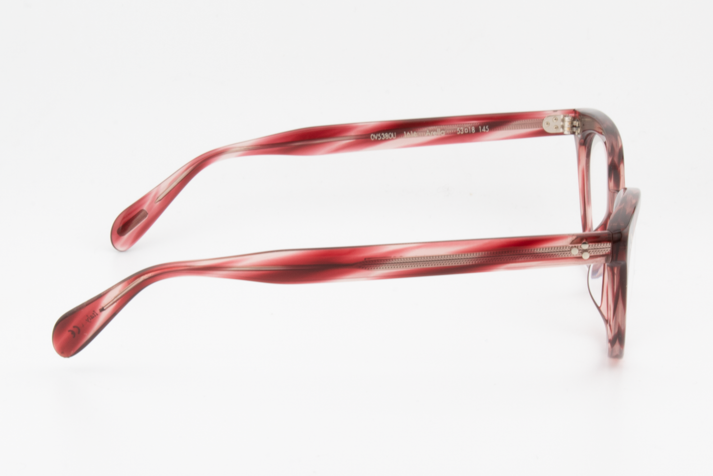 Oliver Peoples OV5380U  Female Cat Eye Glasses Frame Cherry Cocobolo 53mm