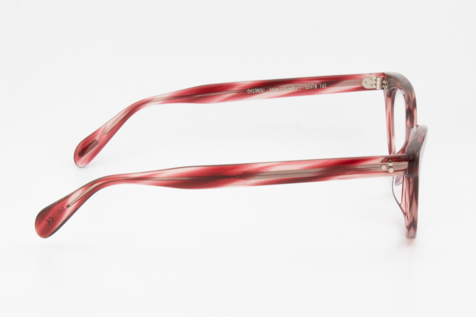 Oliver Peoples OV5380U  Female Cat Eye Glasses Frame Cherry Cocobolo 53mm