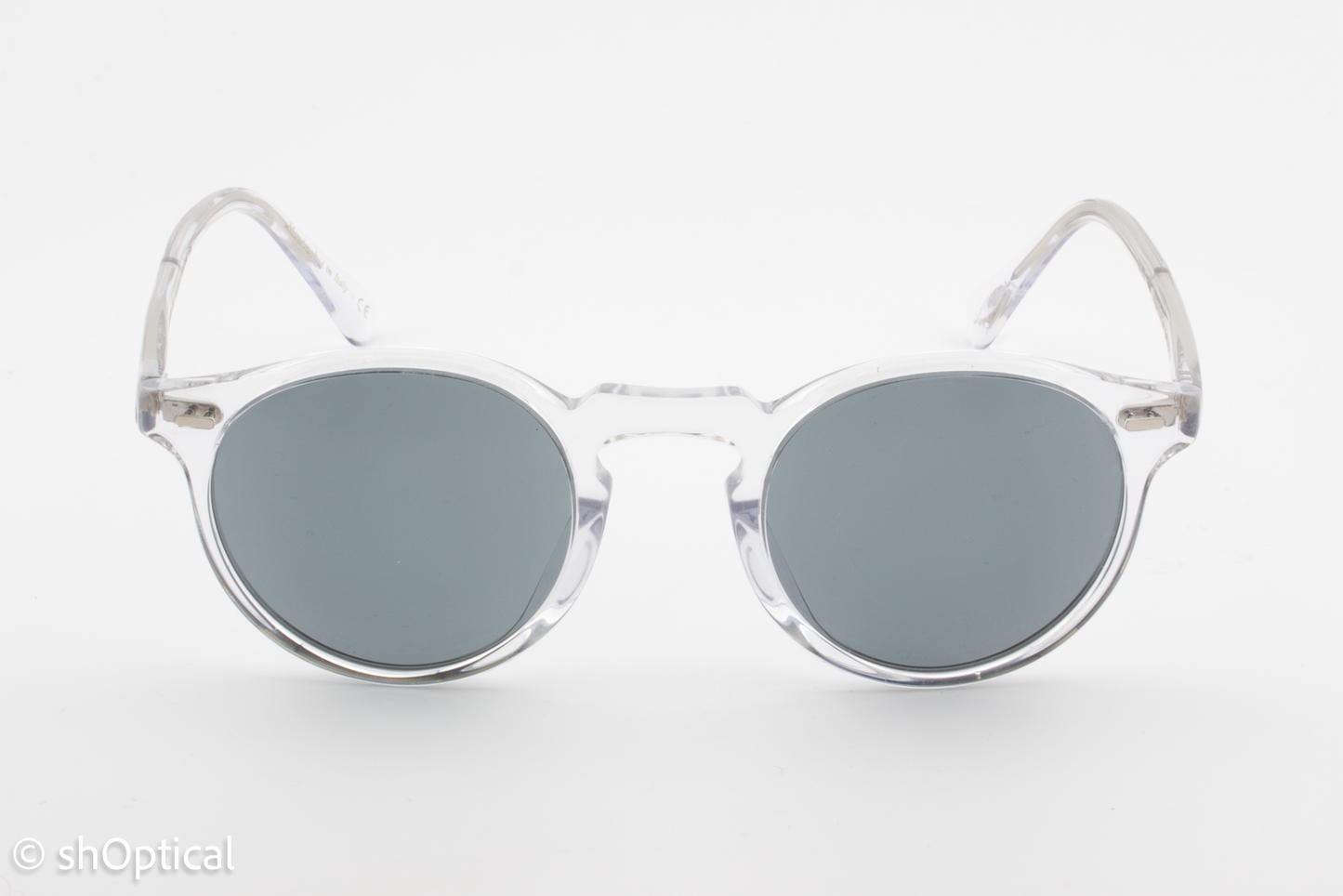 Oliver Peoples OV5127S Gregory Peck Sun 1101 Mens Full Rim Sunglasses Clear 47mm