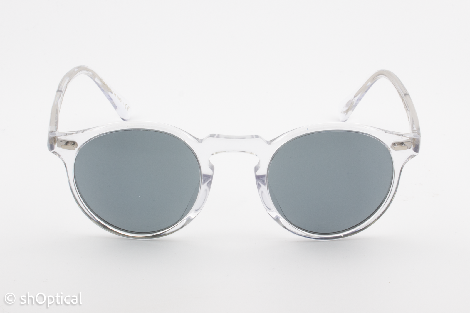 Oliver Peoples OV5127S Gregory Peck Sun 1101 Mens Full Rim Sunglasses Clear 47mm