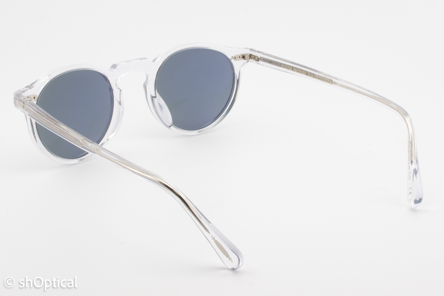 Oliver Peoples OV5127S Gregory Peck Sun 1101 Mens Full Rim Sunglasses Clear 47mm