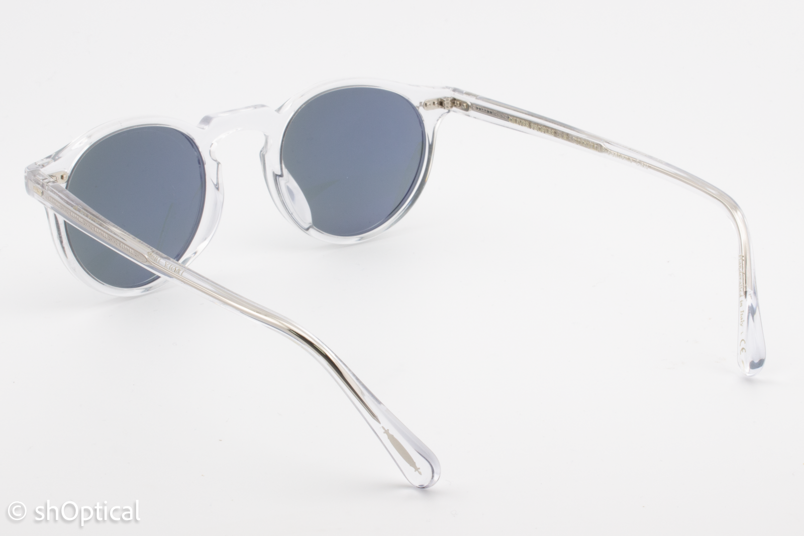 Oliver Peoples OV5127S Gregory Peck Sun 1101 Mens Full Rim Sunglasses Clear 47mm