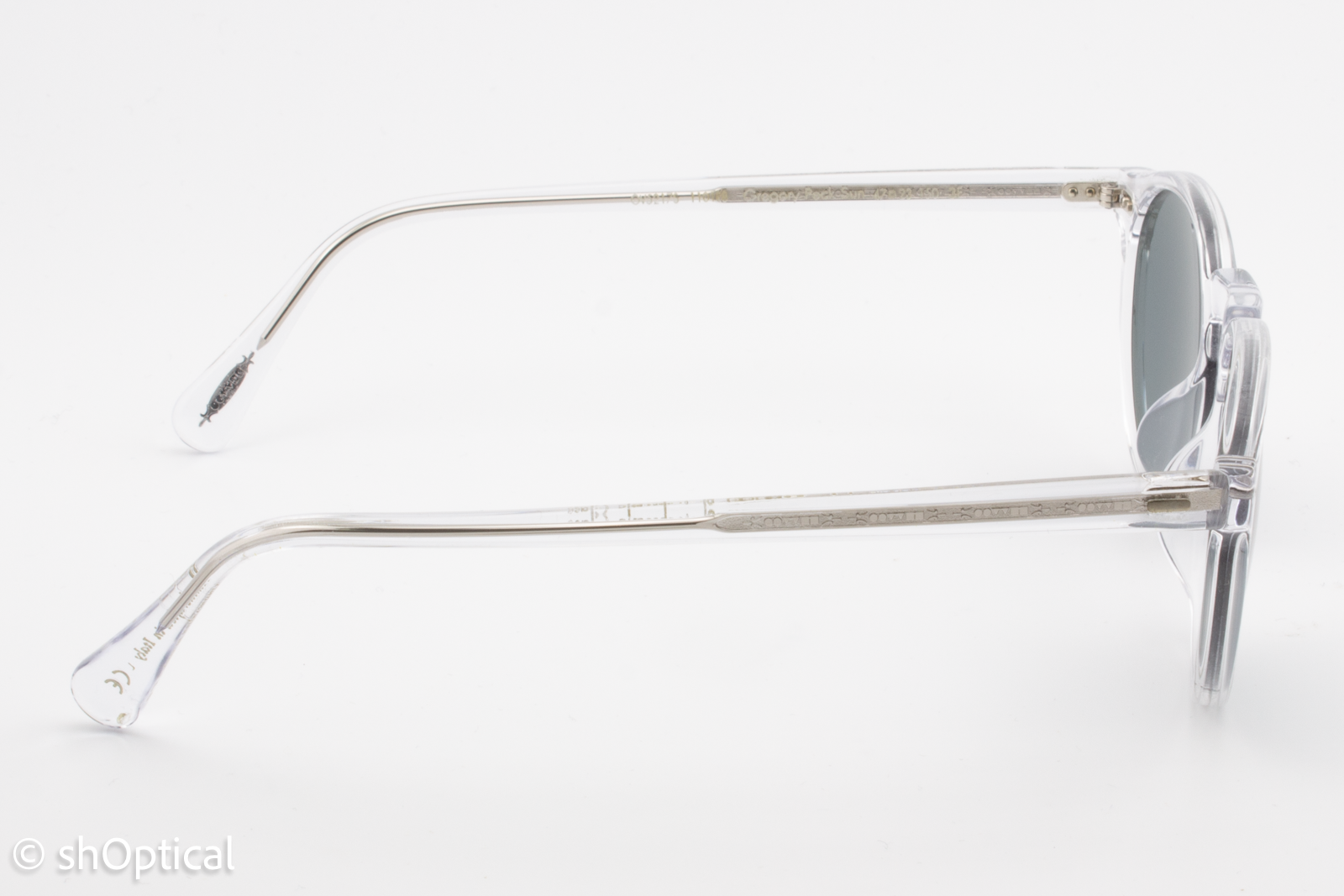 Oliver Peoples OV5127S Gregory Peck Sun 1101 Mens Full Rim Sunglasses Clear 47mm