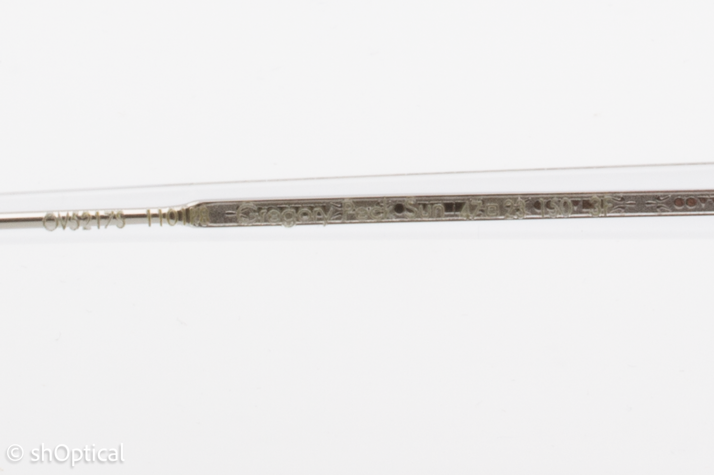 Oliver Peoples OV5127S Gregory Peck Sun 1101 Mens Full Rim Sunglasses Clear 47mm