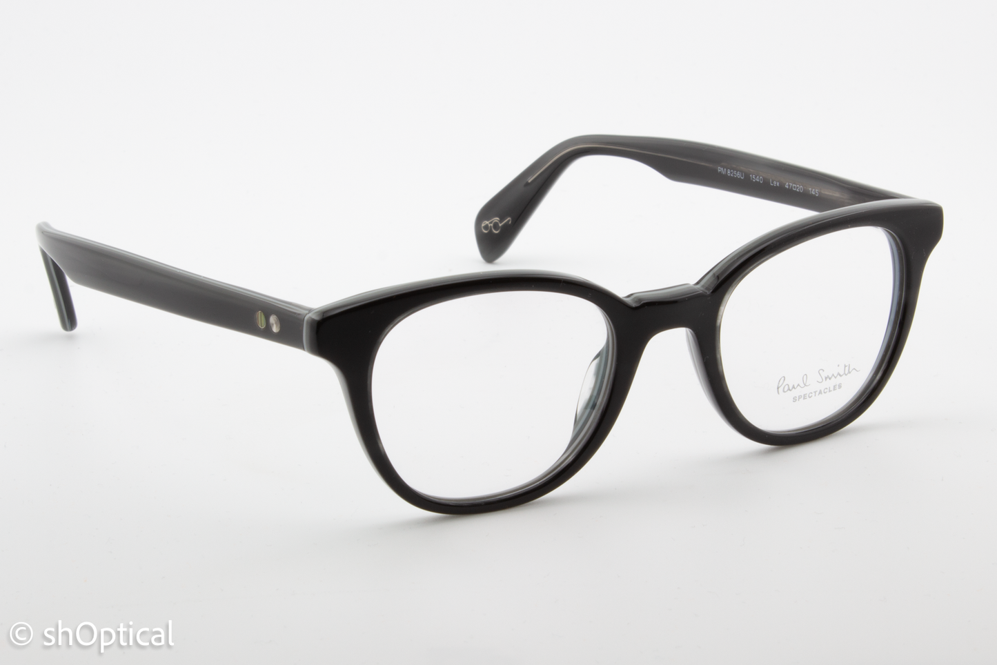 Paul Smith PM8256U  Female Square Glasses Frame Dark Grey 47mm