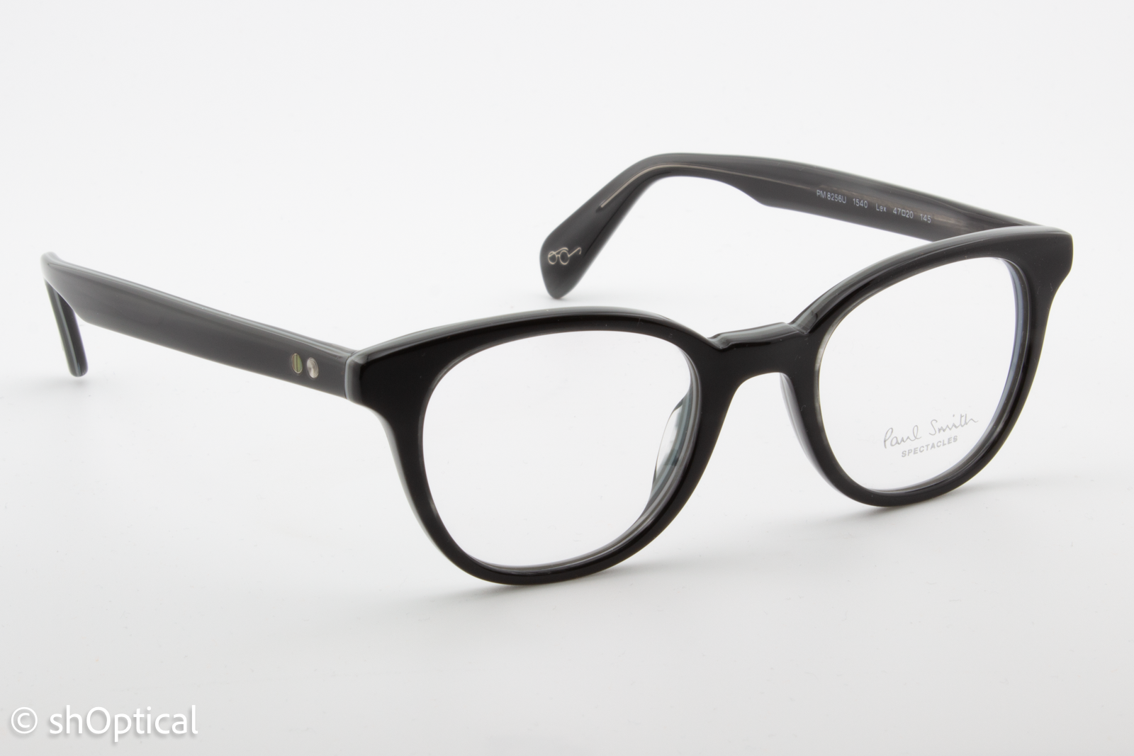 Paul Smith PM8256U  Female Square Glasses Frame Dark Grey 47mm