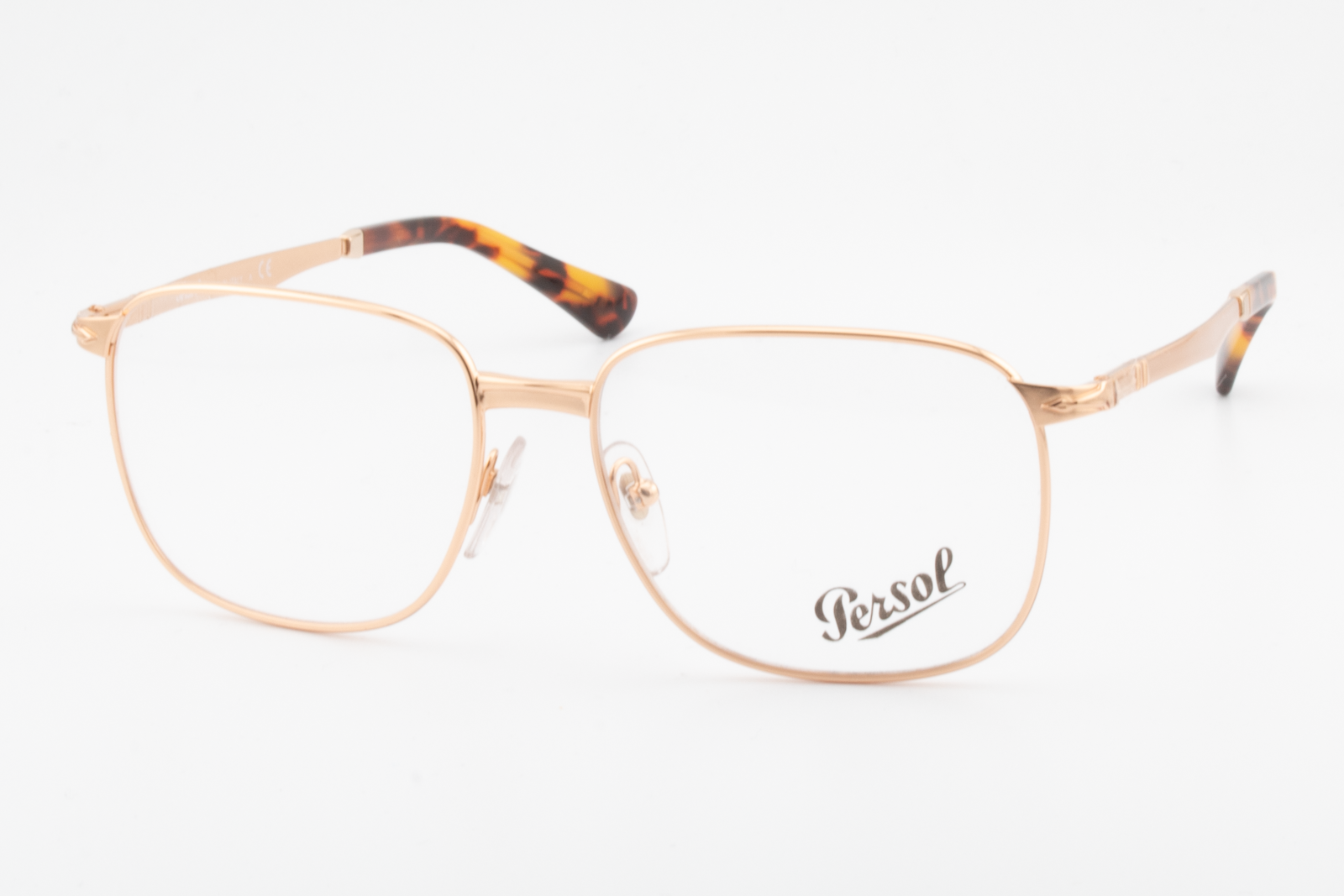 Persol 2462V  Unisex Square Glasses Frame Copper 55mm
