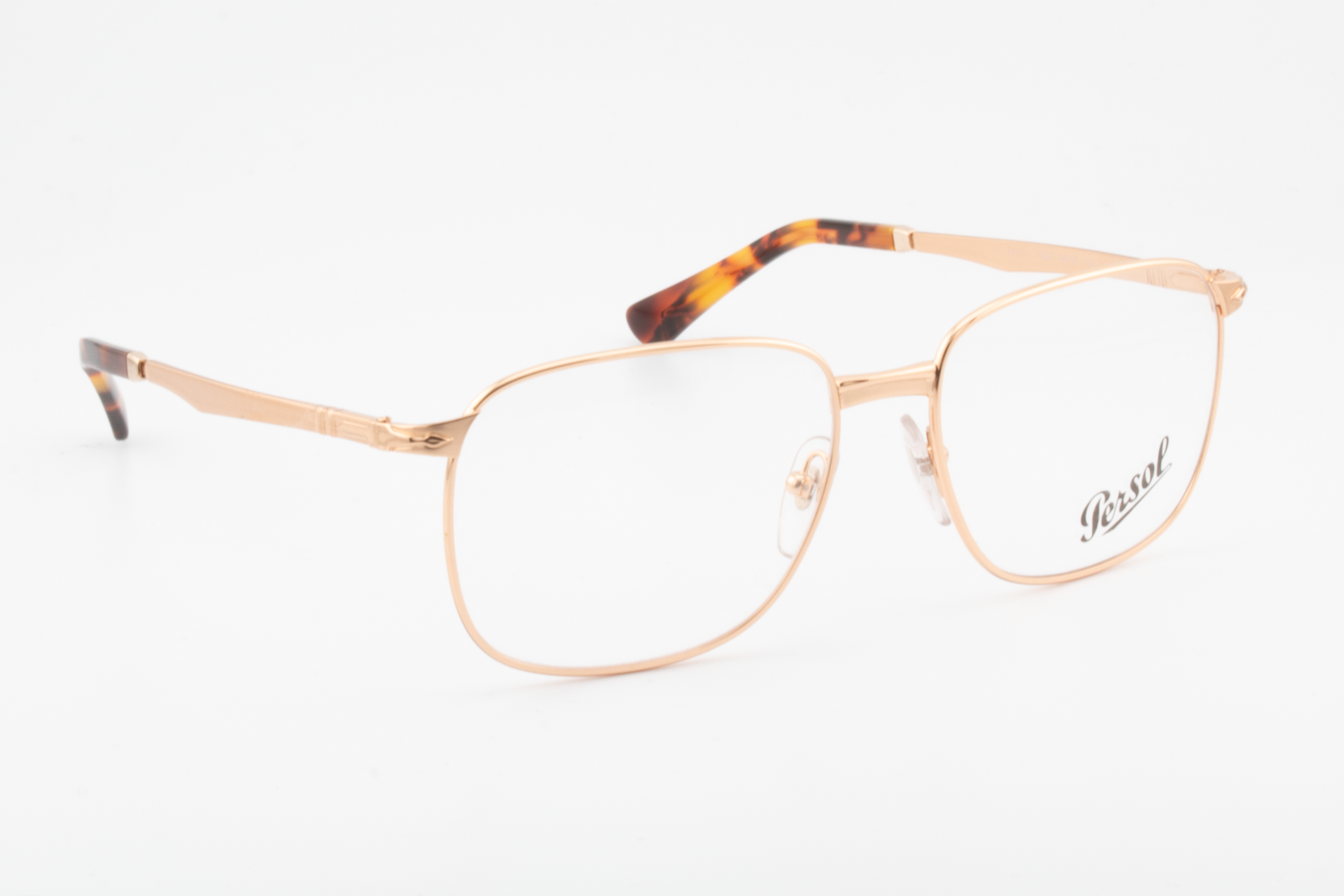 Persol 2462V  Unisex Square Glasses Frame Copper 55mm