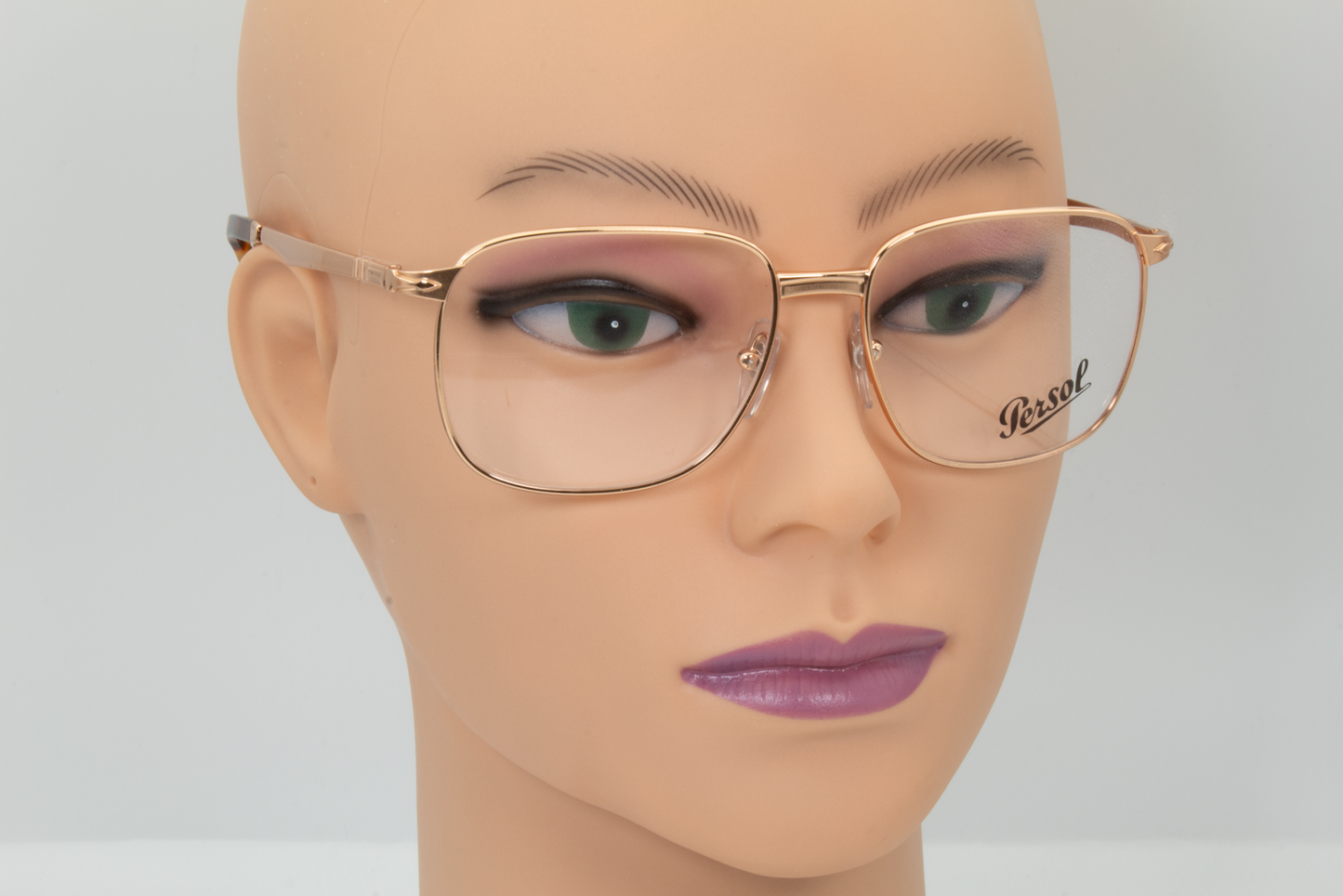 Persol 2462V  Unisex Square Glasses Frame Copper 55mm