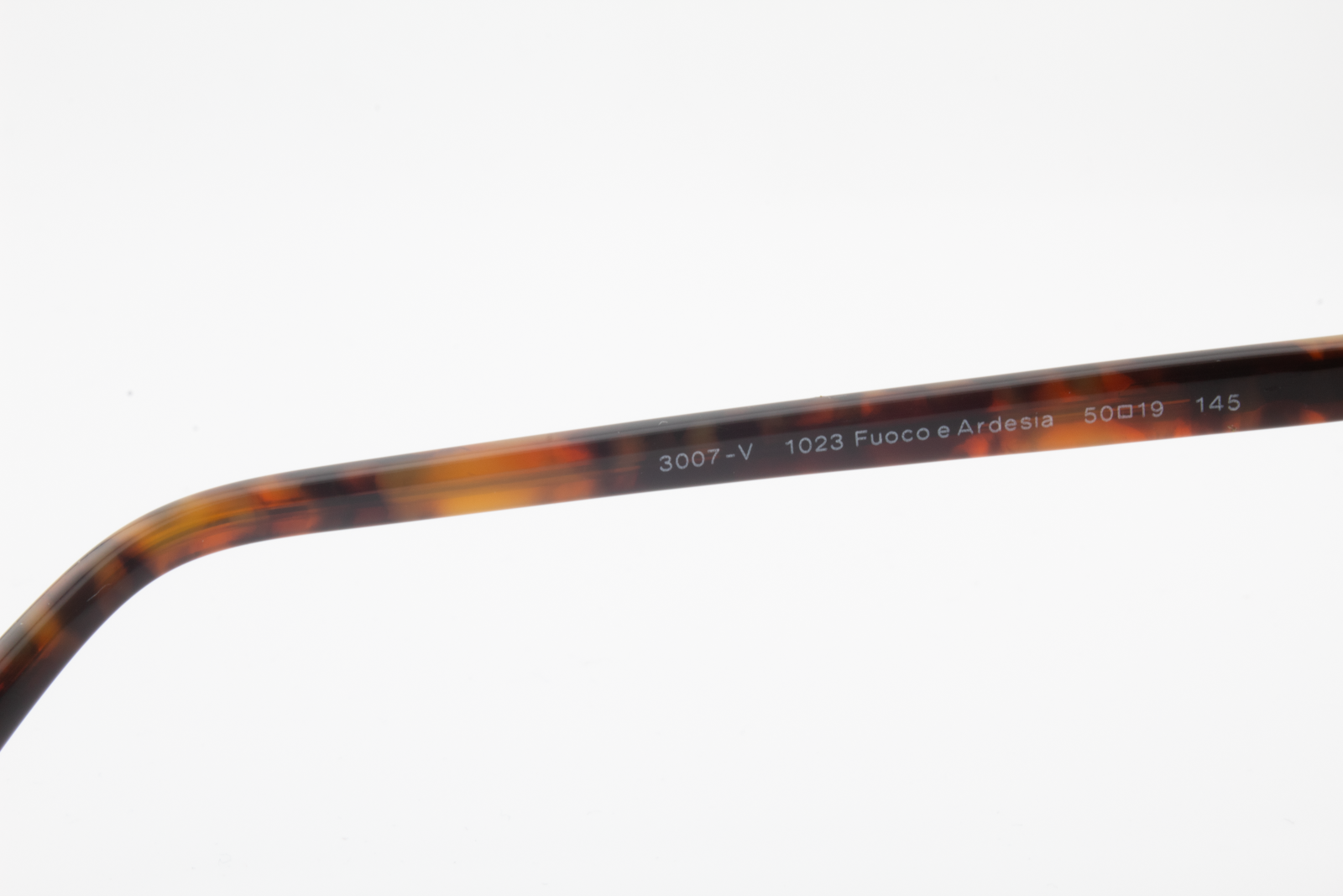 Persol 3007-V  Male Square Glasses Frame Fuoco E Ardesia 50mm