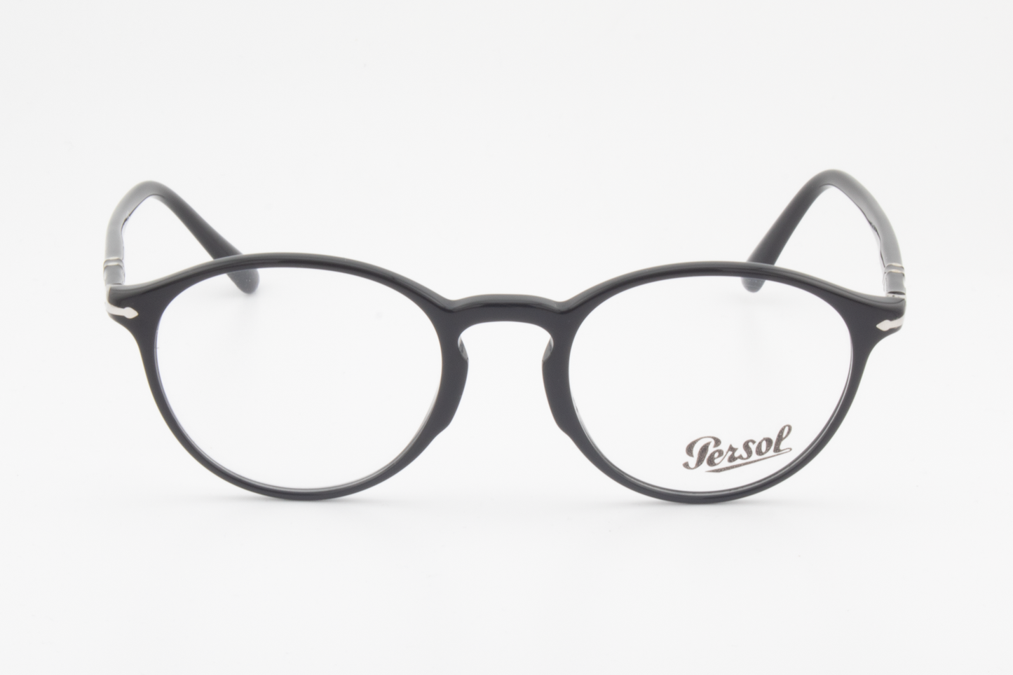 Persol 3174-V  Unisex Round Glasses Frame Black 51mm