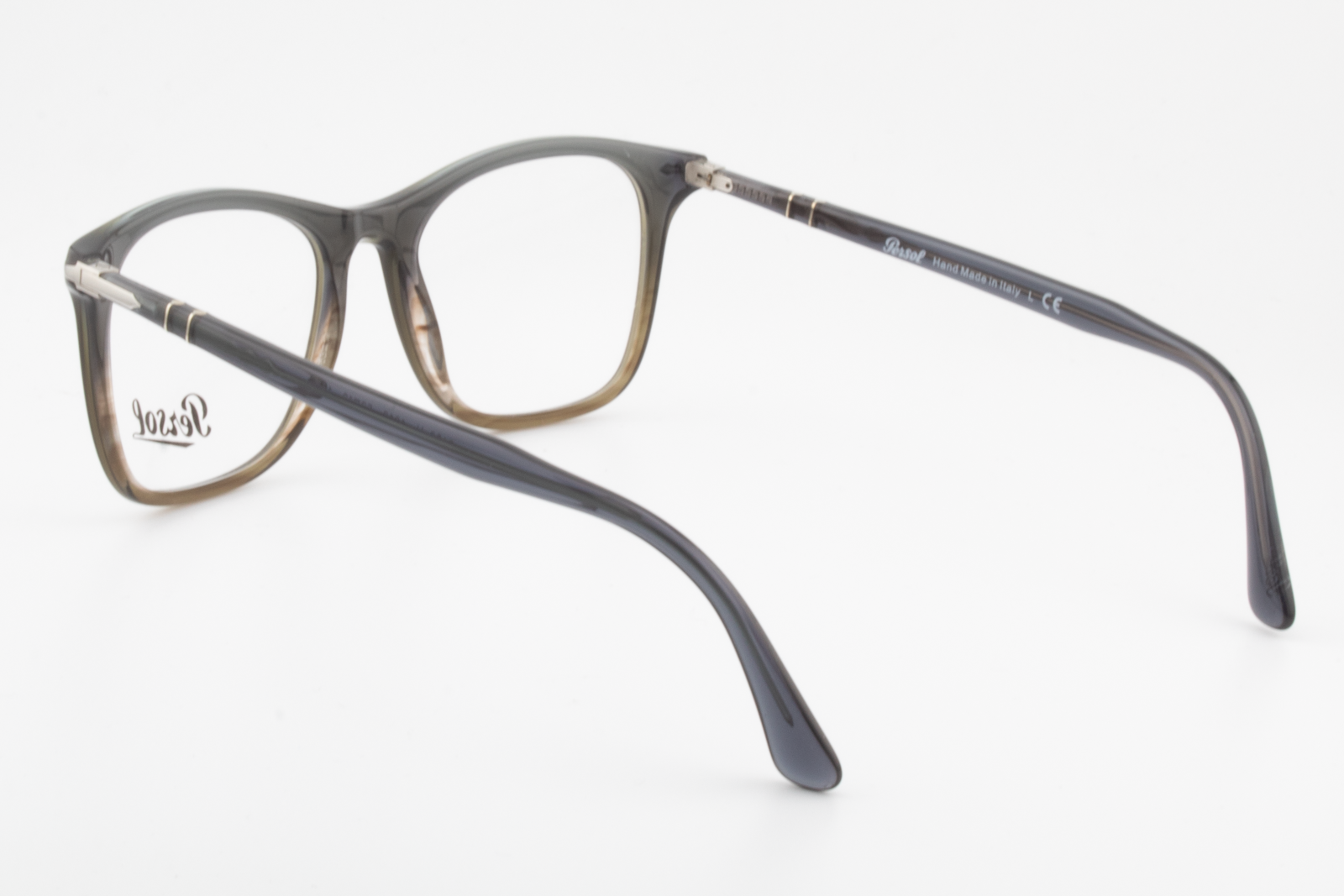 Persol 3188-V  Female Square Glasses Frame Green, Grey 53mm