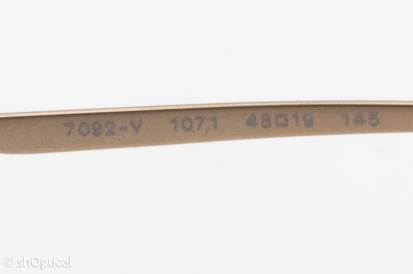 Persol 7092-V  Male Round Glasses Frame Grey/Bronze 48mm