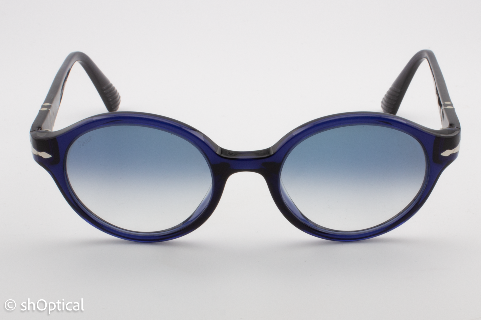 Persol 3098-S 181/3F Unisex Full Rim Sunglasses Dark Blue 50mm