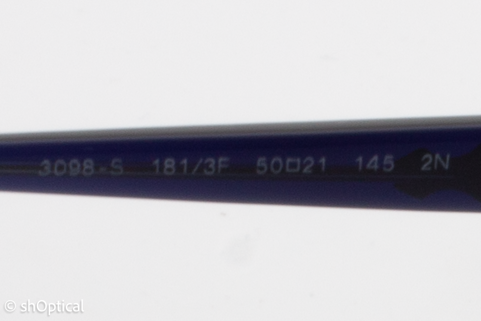 Persol 3098-S 181/3F Unisex Full Rim Sunglasses Dark Blue 50mm