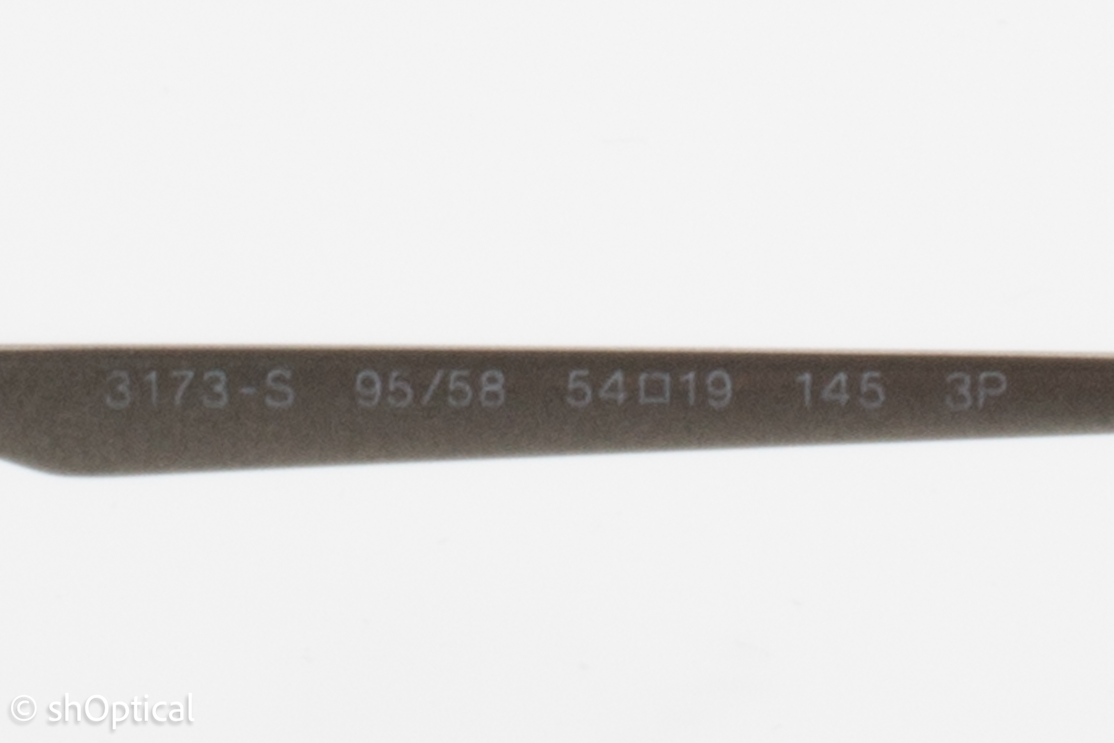 Persol 3173-S 95/58 Mens Full Rim Sunglasses Black & Silver 54mm